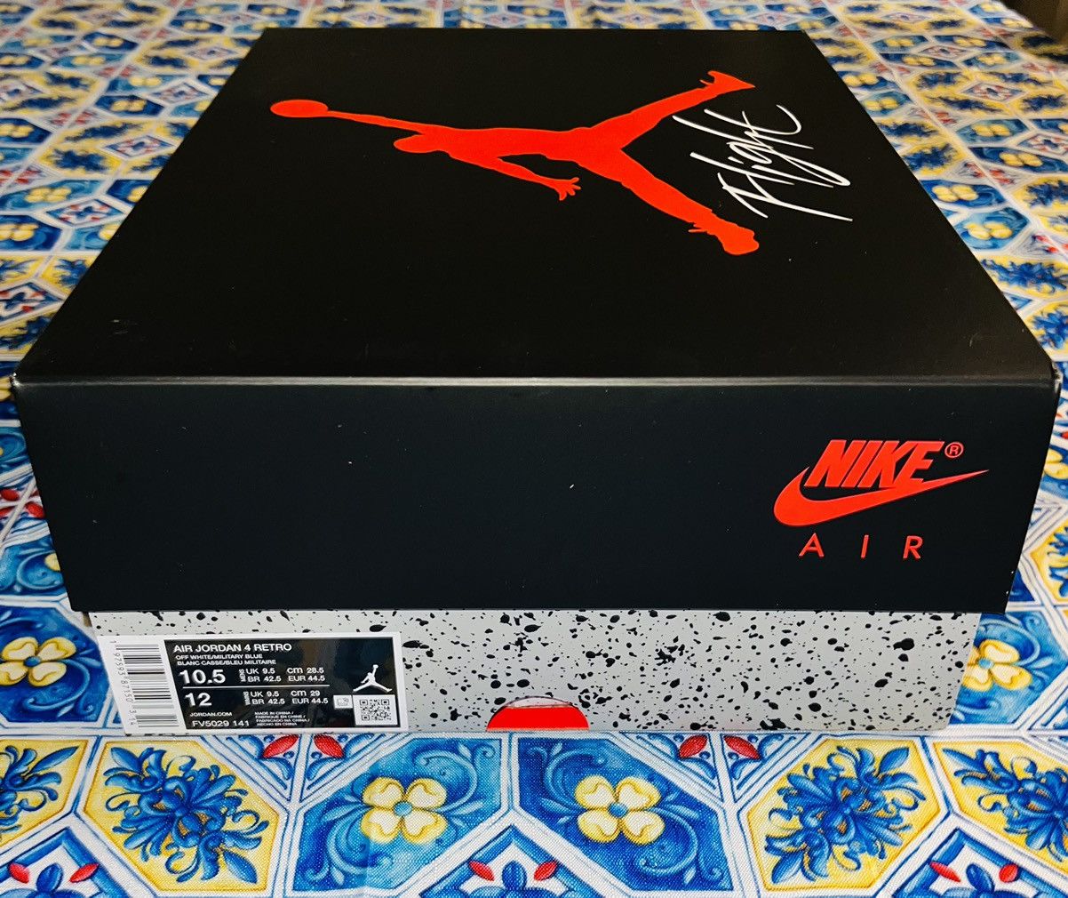 Jordan Brand × Nike NIKE AIR JORDAN 4 (Military Blue) Size US 10.5 / EU 43-44 - 13 Thumbnail