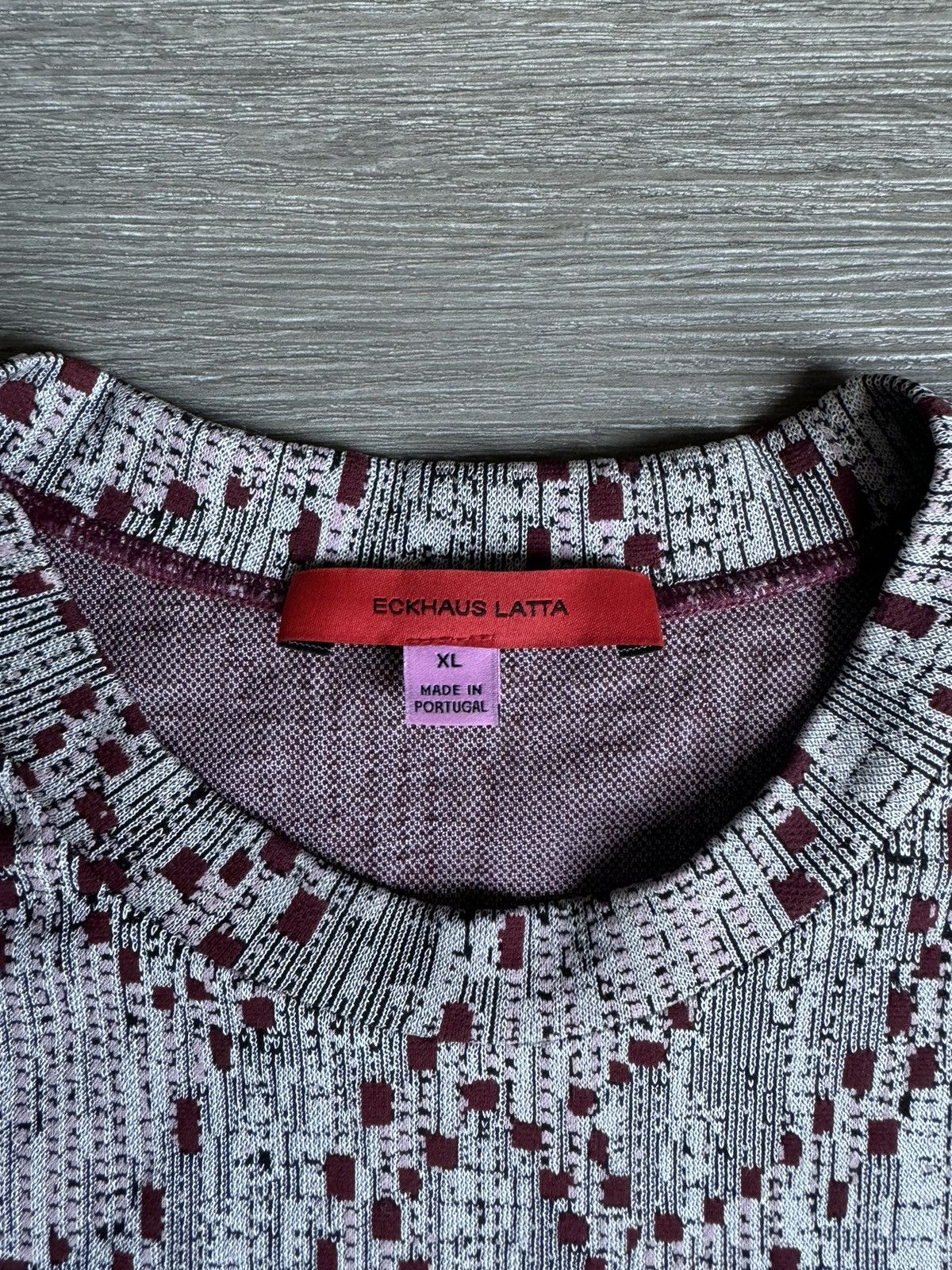 Eckhaus Latta Eckhaus Latta Shrunk Tee Size US XL / EU 56 / 4 - 6 Thumbnail
