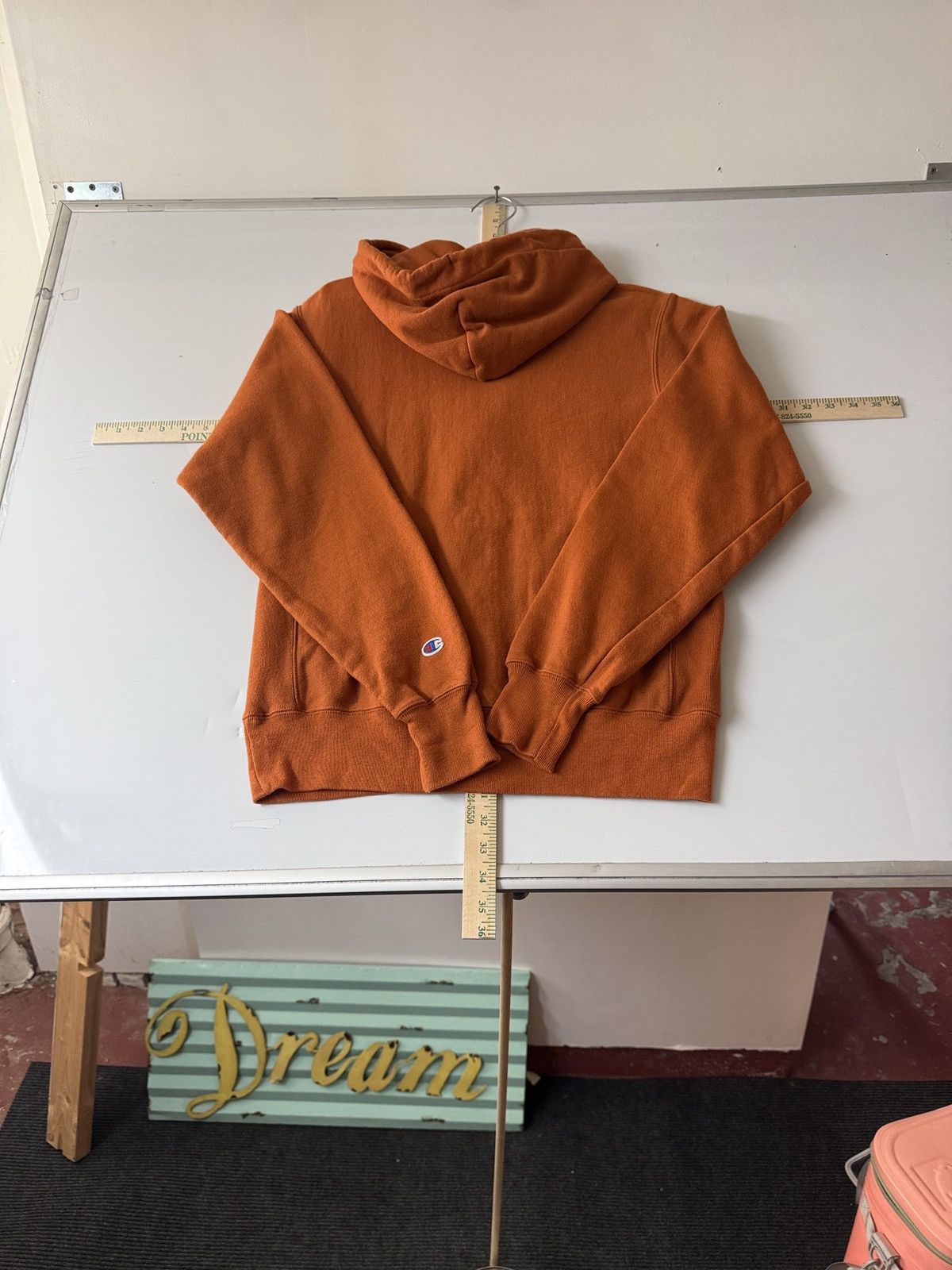 Champion Champion Men's Orange Texas Hoodie Size US S / EU 44-46 / 1 - 8 Thumbnail