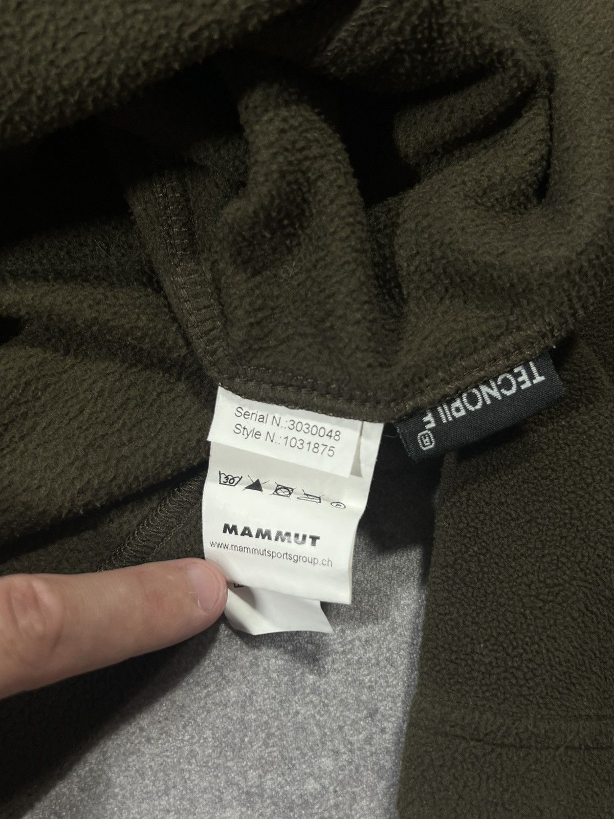 Mammut Mammut Switzerland Gorpcore Outdoor Trekkjng Techwear Fleece Size US M / EU 48-50 / 2 - 12 Thumbnail