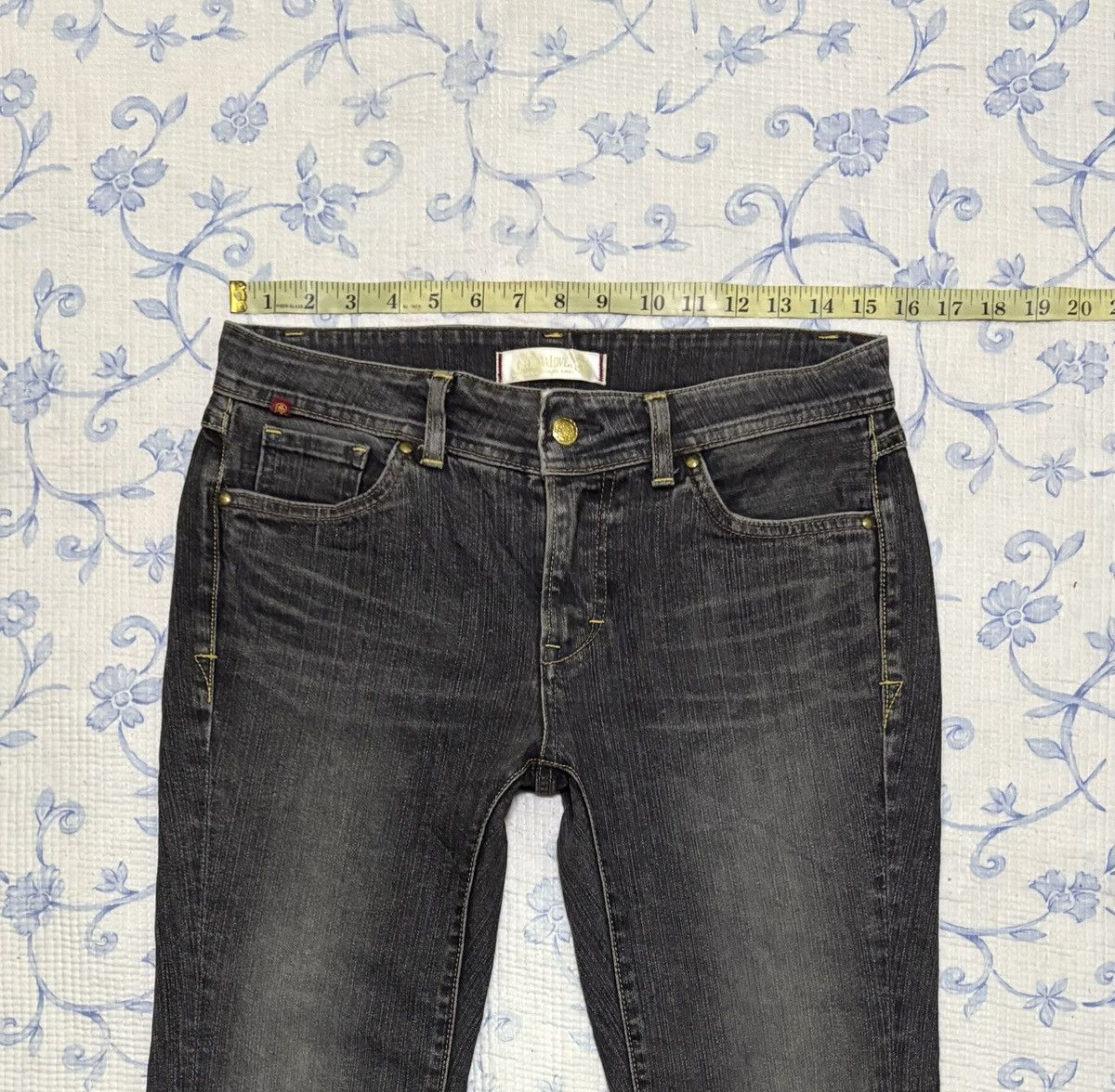 Japanese Brand Japanese Georgia Love Streetwear Jeans Flared Denim Size US 31 - 3 Thumbnail