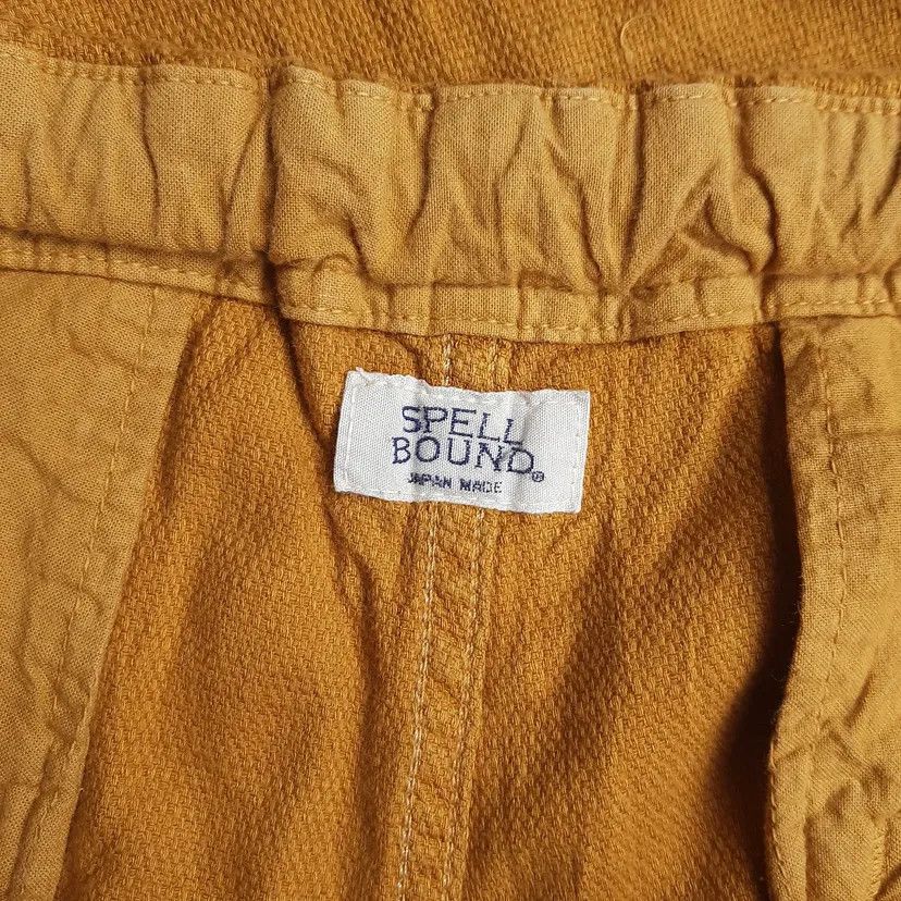 Kapital Spellbound Japan Mustard Sarouel Drawstring Pants Size US 32 / EU 48 - 5 Thumbnail