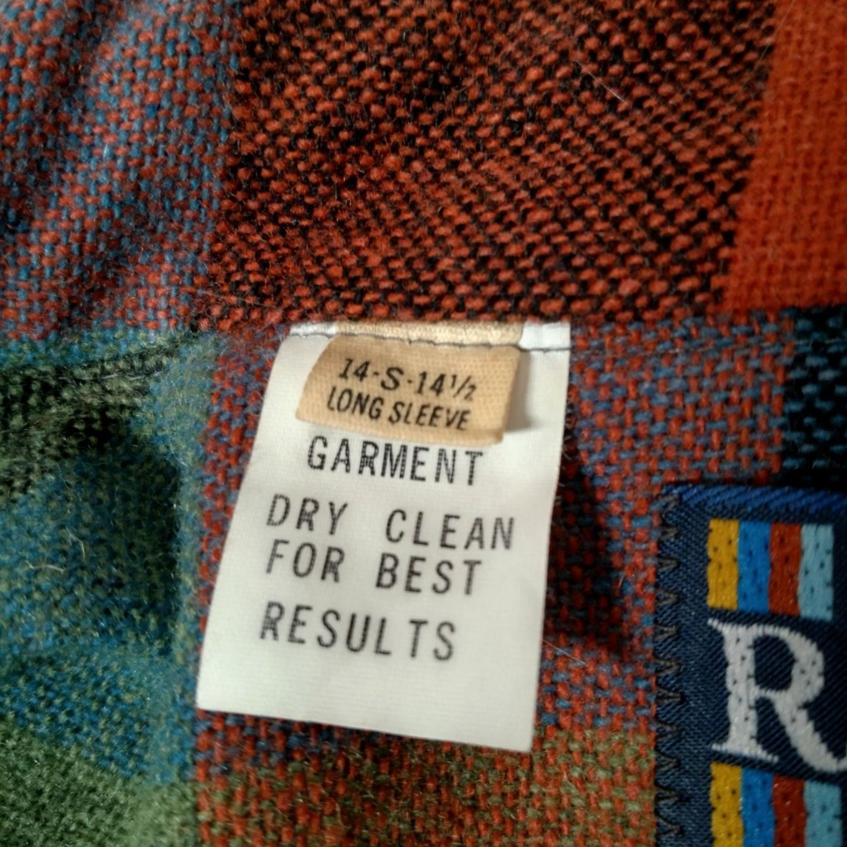 Vintage VINTAGE Dee Cee Rappers Shirt Small Woven Wool Blend Grandpa Workwear Button-Up Mens Size US S / EU 44-46 / 1 - 7 Thumbnail