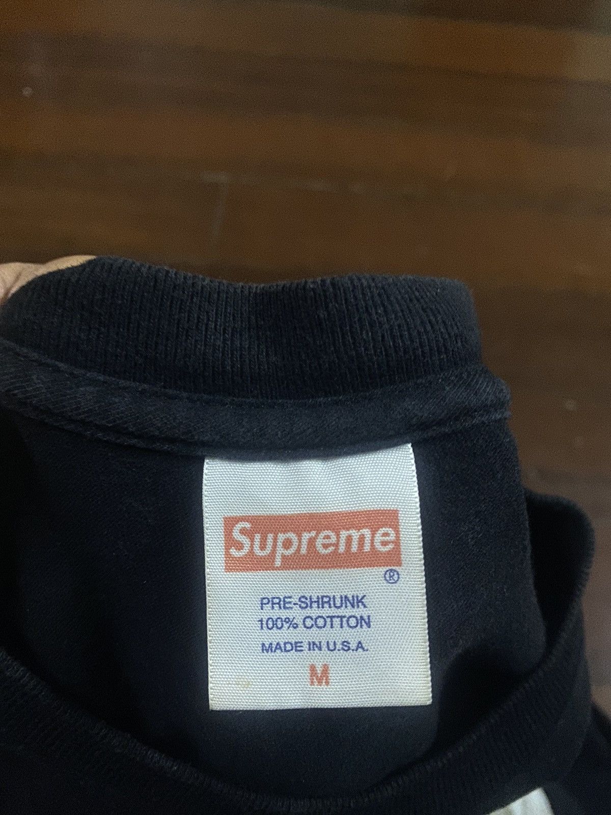 Supreme × Vintage Rare supreme boogie down production KRS ONE black tee fw 14 Size US M / EU 48-50 / 2 - 12 Thumbnail