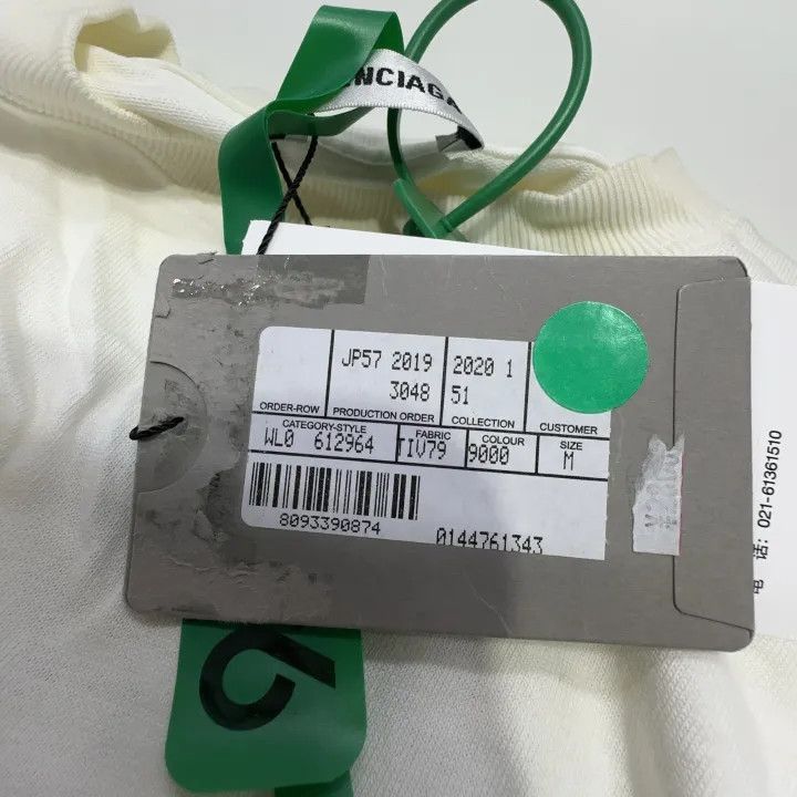Balenciaga Balenciaga Logo Print Casual Short Sleeve Top 0079-2507 Size M / US 6-8 / IT 42-44 - 5 Thumbnail