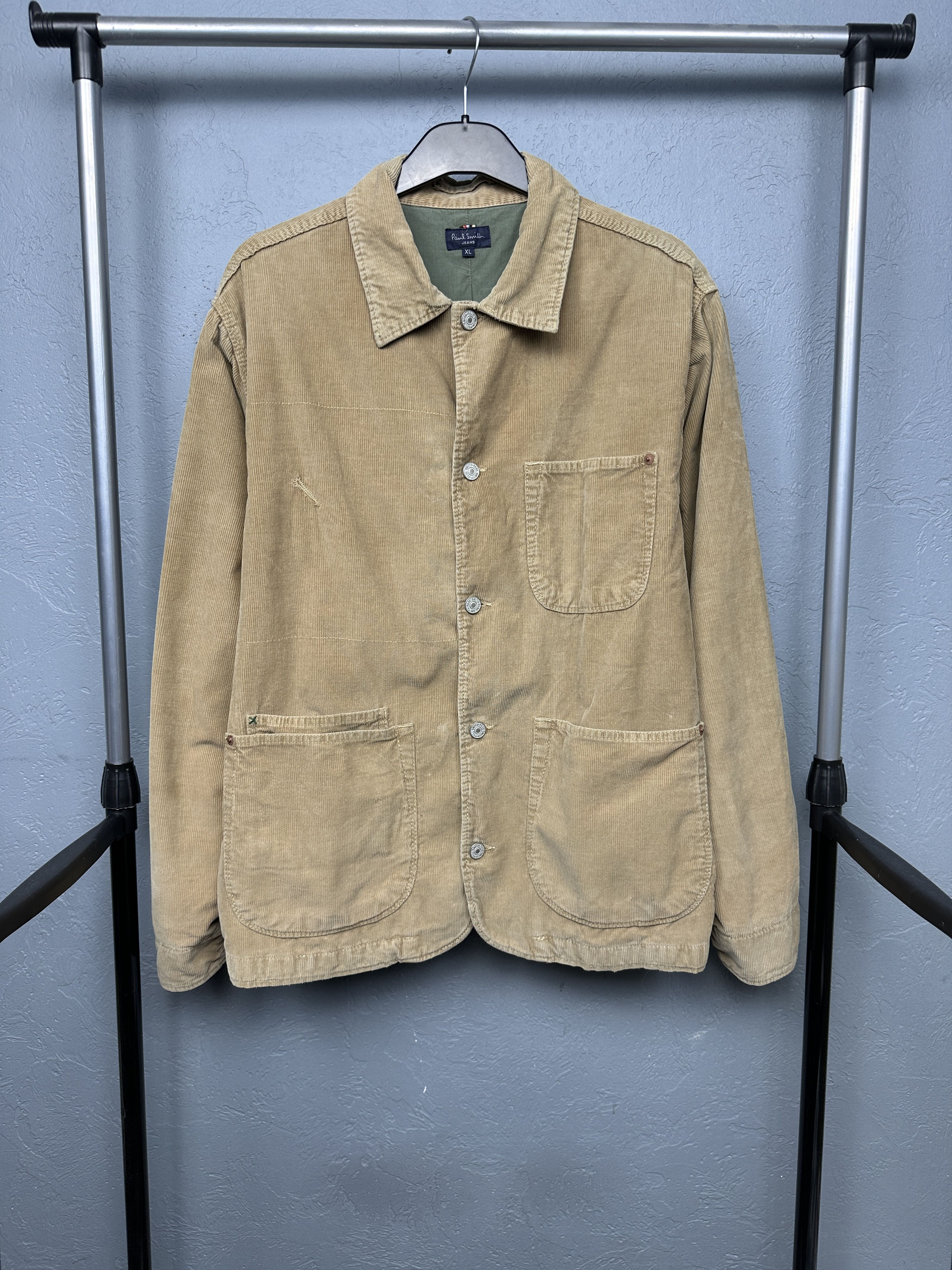 Paul Smith Paul Smith Jeans Vintage Mens Corduroy Workwear Jacket Size US XL / EU 56 / 4 - 1 Thumbnail