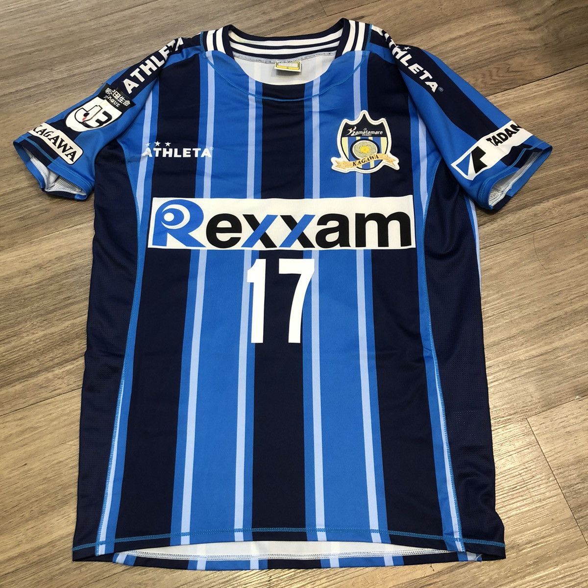Kamatamare sanuki 2019 match issued home shirt #17 Ikeya