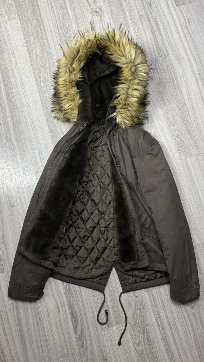 Japanese Brand Y2K If Six Was Nine Goa Lgb Style Faux Fur Hood Jacket Size S / US 4 / IT 40 - 7 Thumbnail