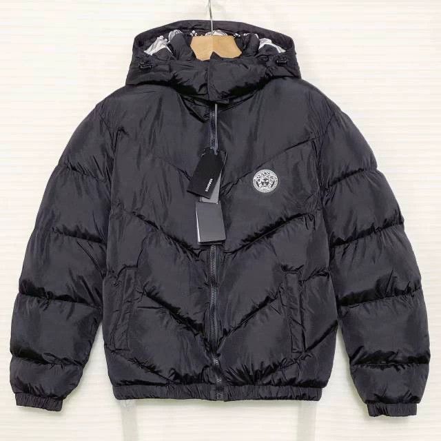 Versace Versace Solid color hooded reversible long-sleeved down ja Size US M / EU 48-50 / 2 - 3 Thumbnail