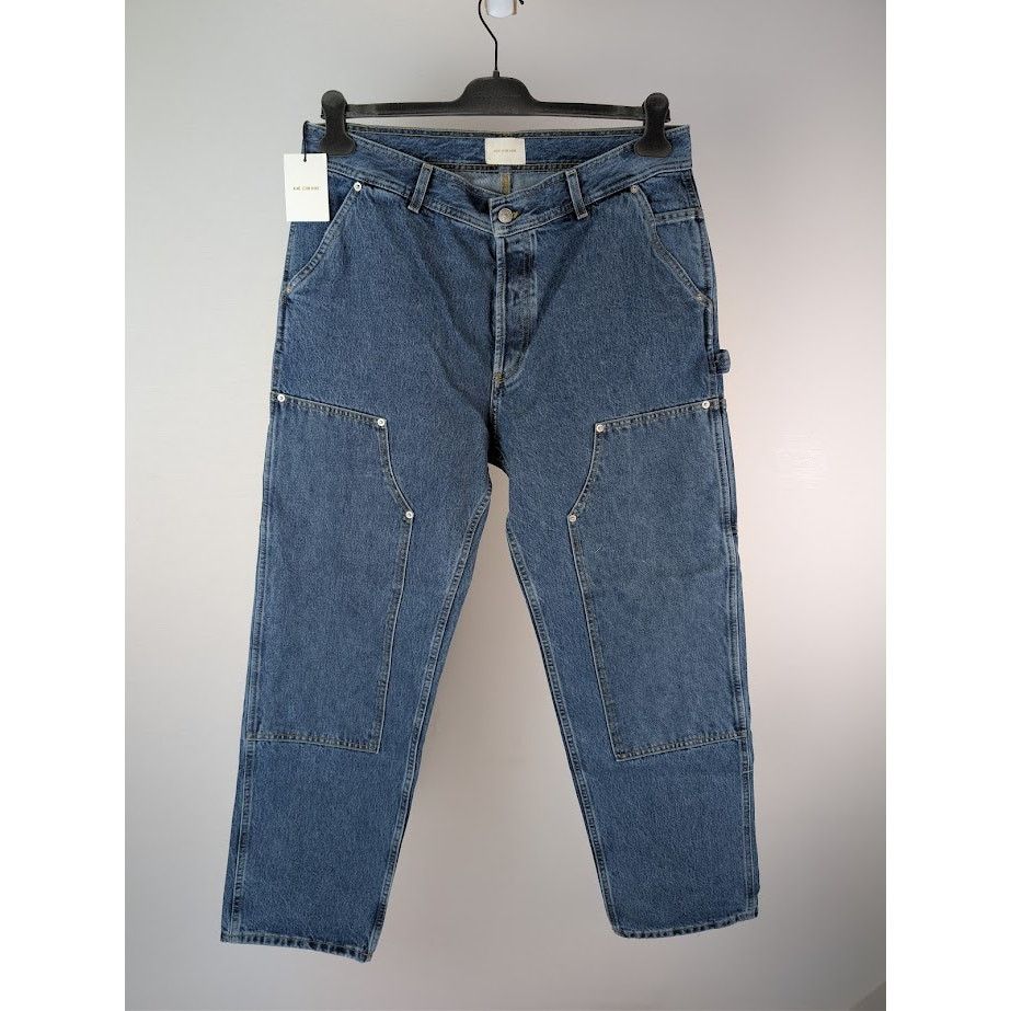 Aime Leon Dore o1rshd1 Denim Carpenter Pants in Mid Wash Size US 36 / EU 52 - 1 Thumbnail