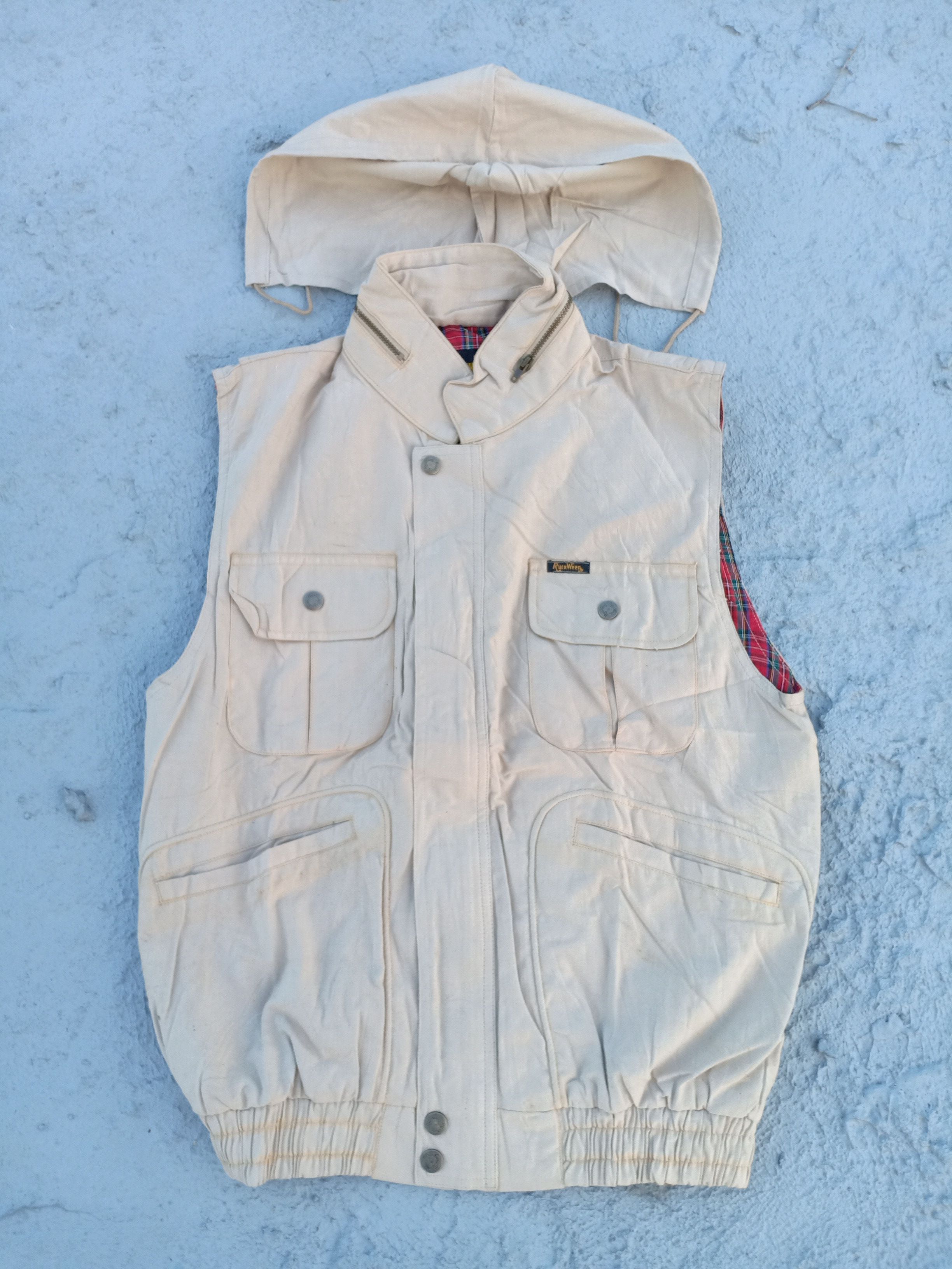 Vintage RUCK WEEN sleeveless fishing gear Size US M / EU 48-50 / 2 - 13 Thumbnail