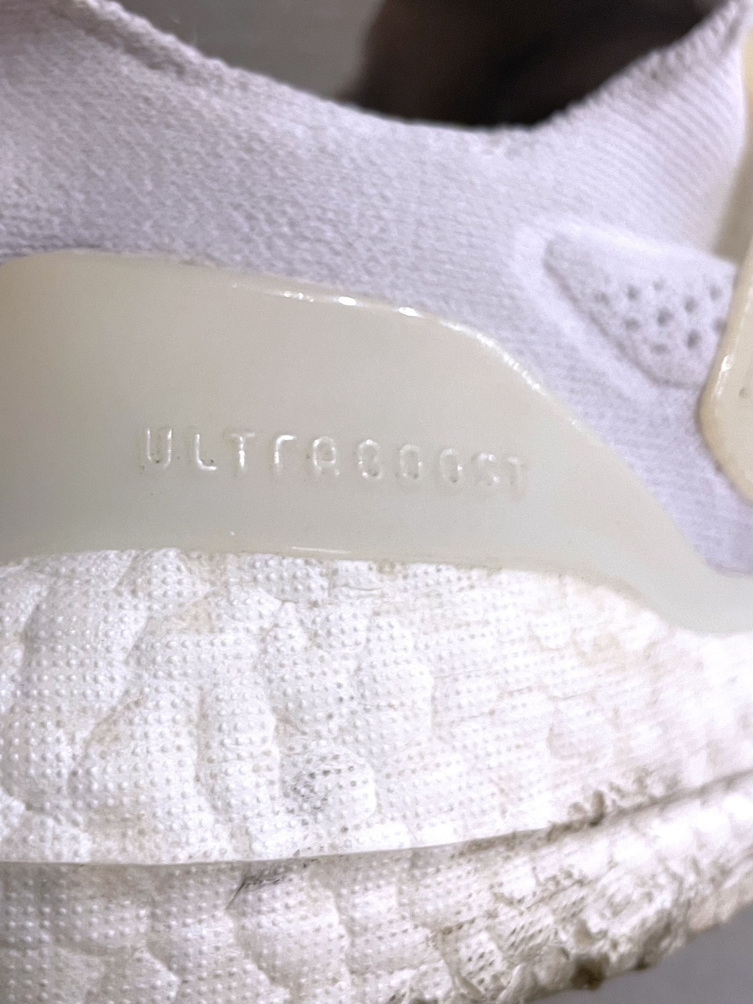 Adidas TRIPLE WHITE ULTRABOOST 21 RUNNING SNEAKERS Size US 11.5 / EU 44-45 - 8 Thumbnail