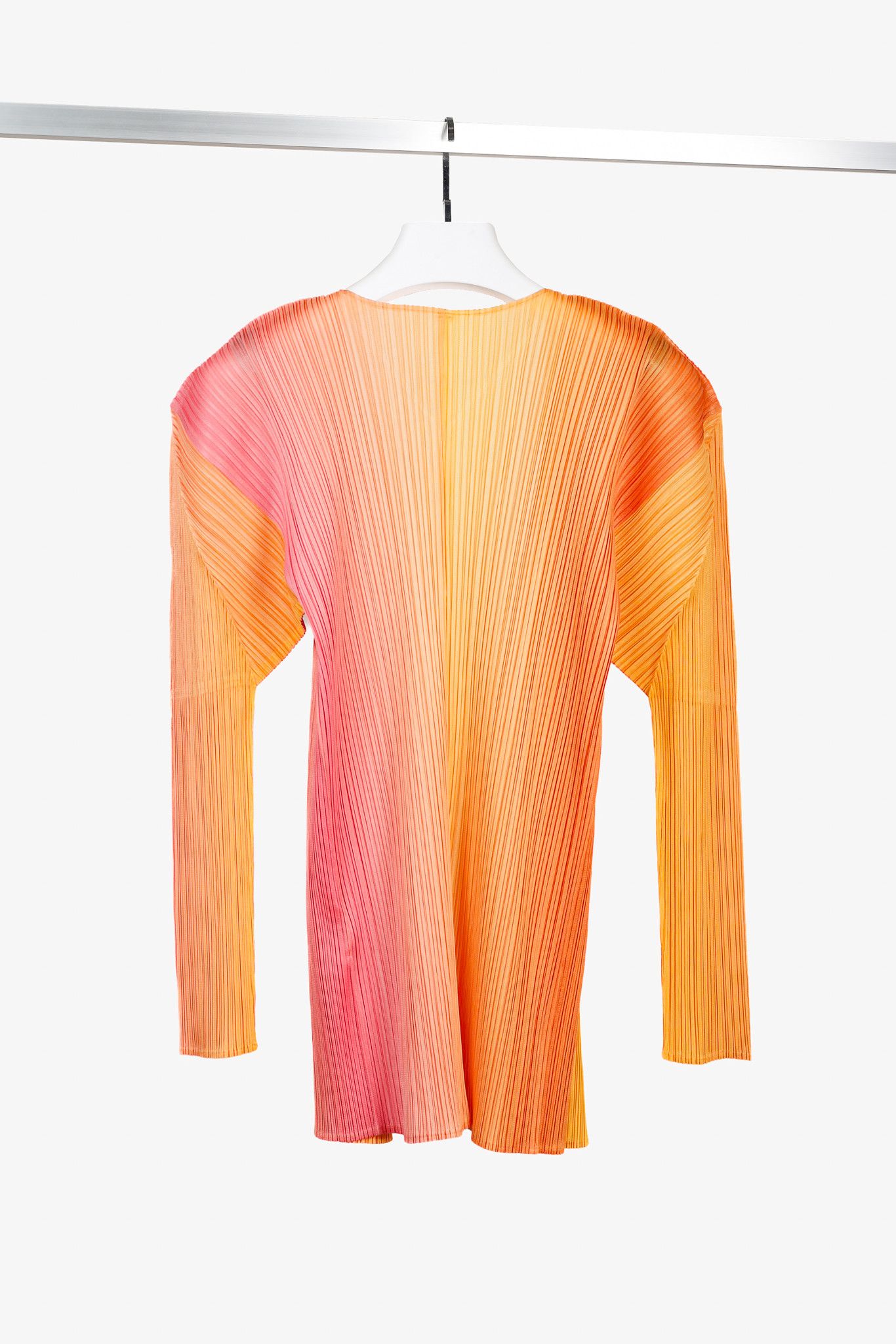 Pleats Please Issey Miyake Pleats Please Issey Miyake Archival Gradient Jacket Size XL / US 12-14 / IT 48-50 - 2 Thumbnail