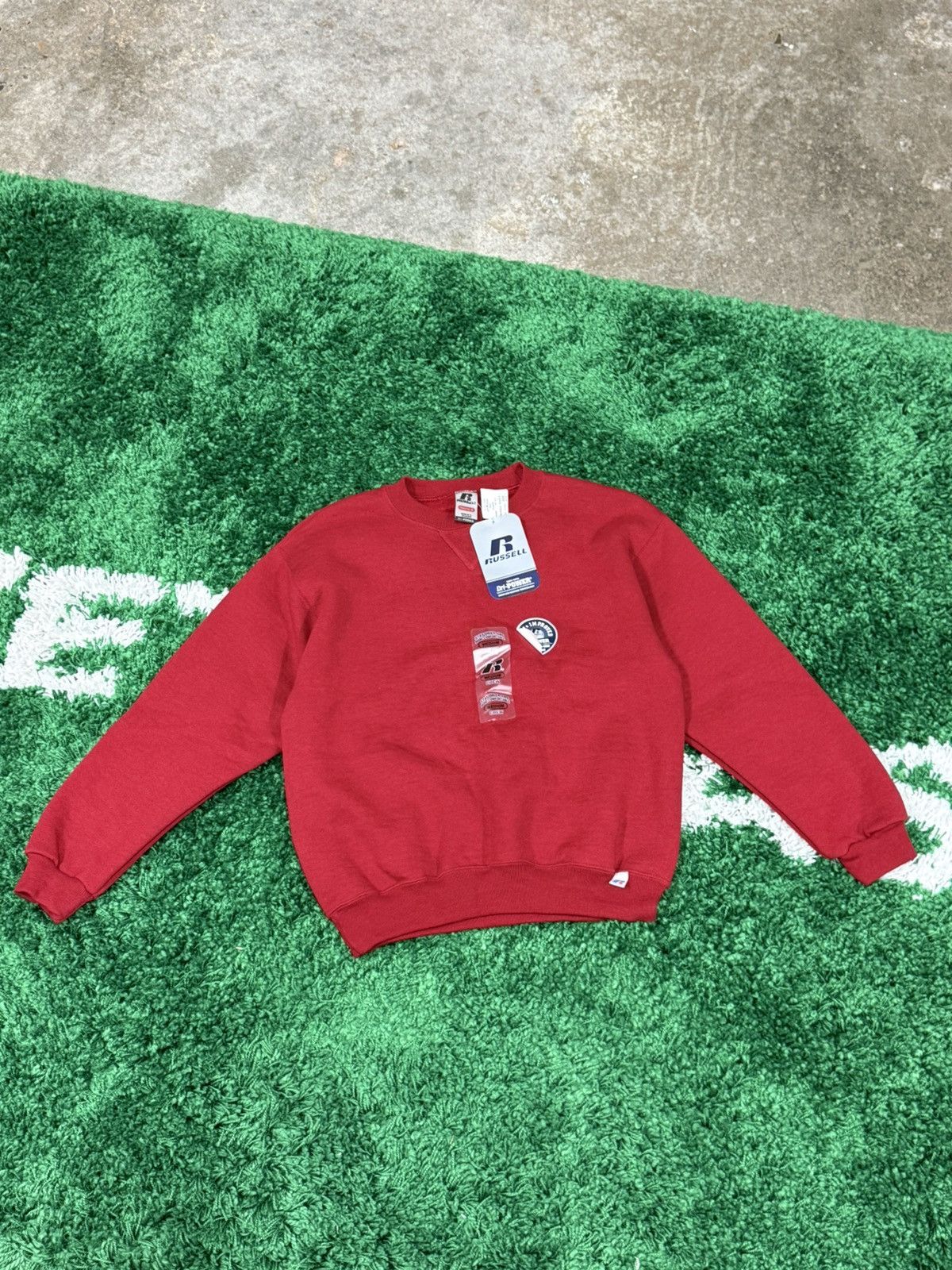 Russell Athletic Vintage Deadstock Old Stock Russell Red Sweatshirt Youth M Size US XS / EU 42 / 0 - 1 Thumbnail