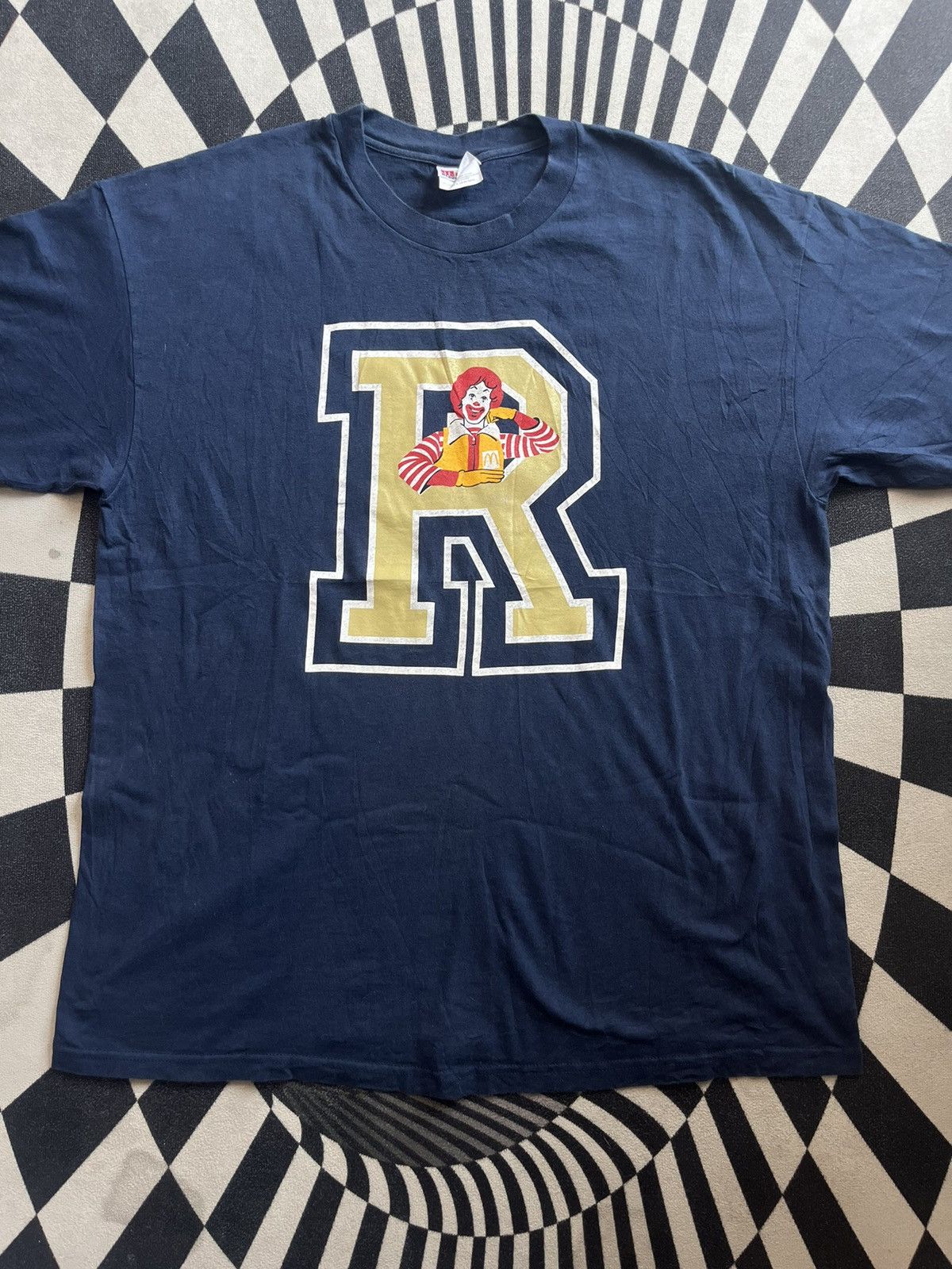 Junk Food Vintage Ronald McDonald R 90’s Character Tshirt Size US XL / EU 56 / 4 - 3 Thumbnail