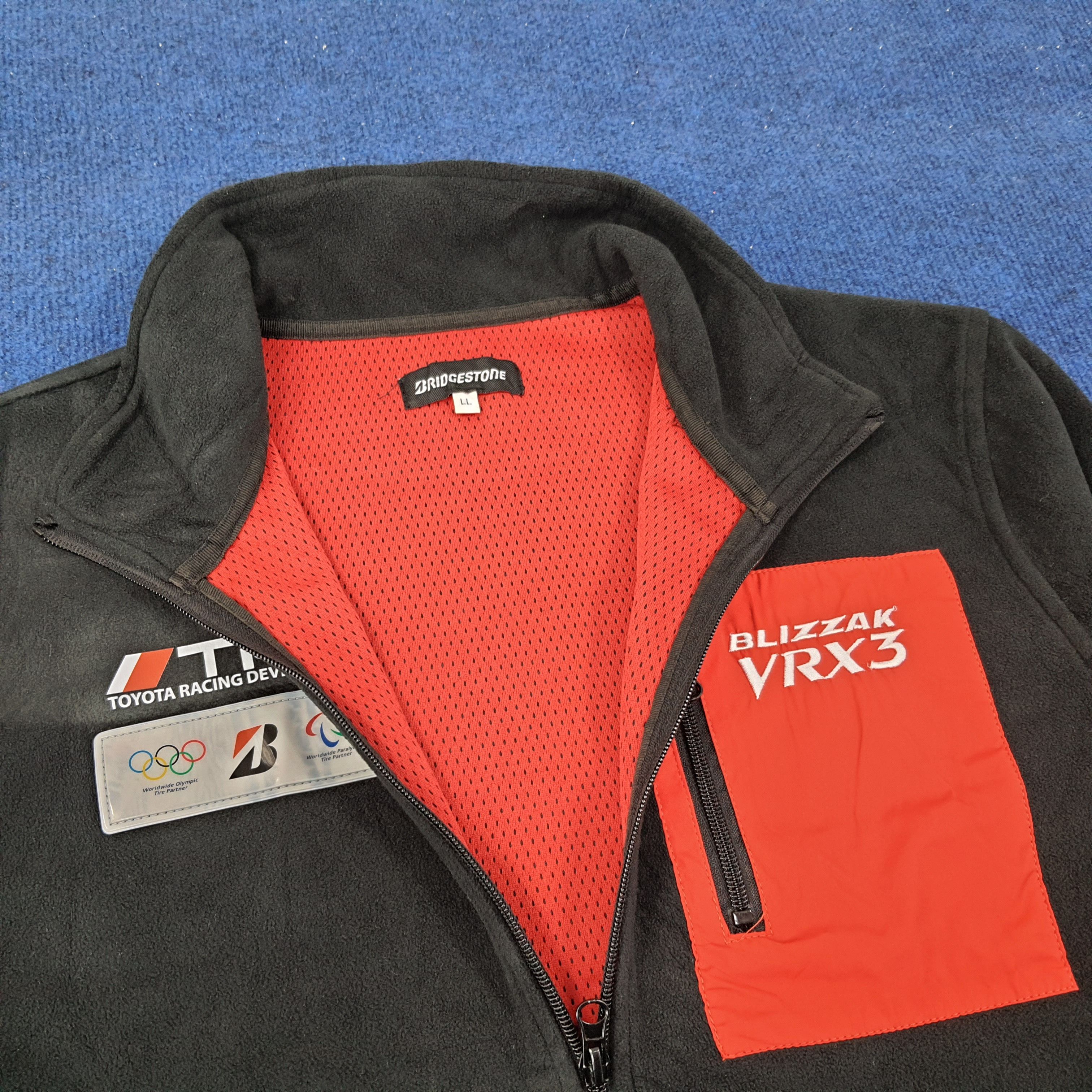 Japanese Brand × Vintage Vintage TRD Toyota Motorsports Zipper Sweatshirt C231N24 Size US M / EU 48-50 / 2 - 5 Thumbnail