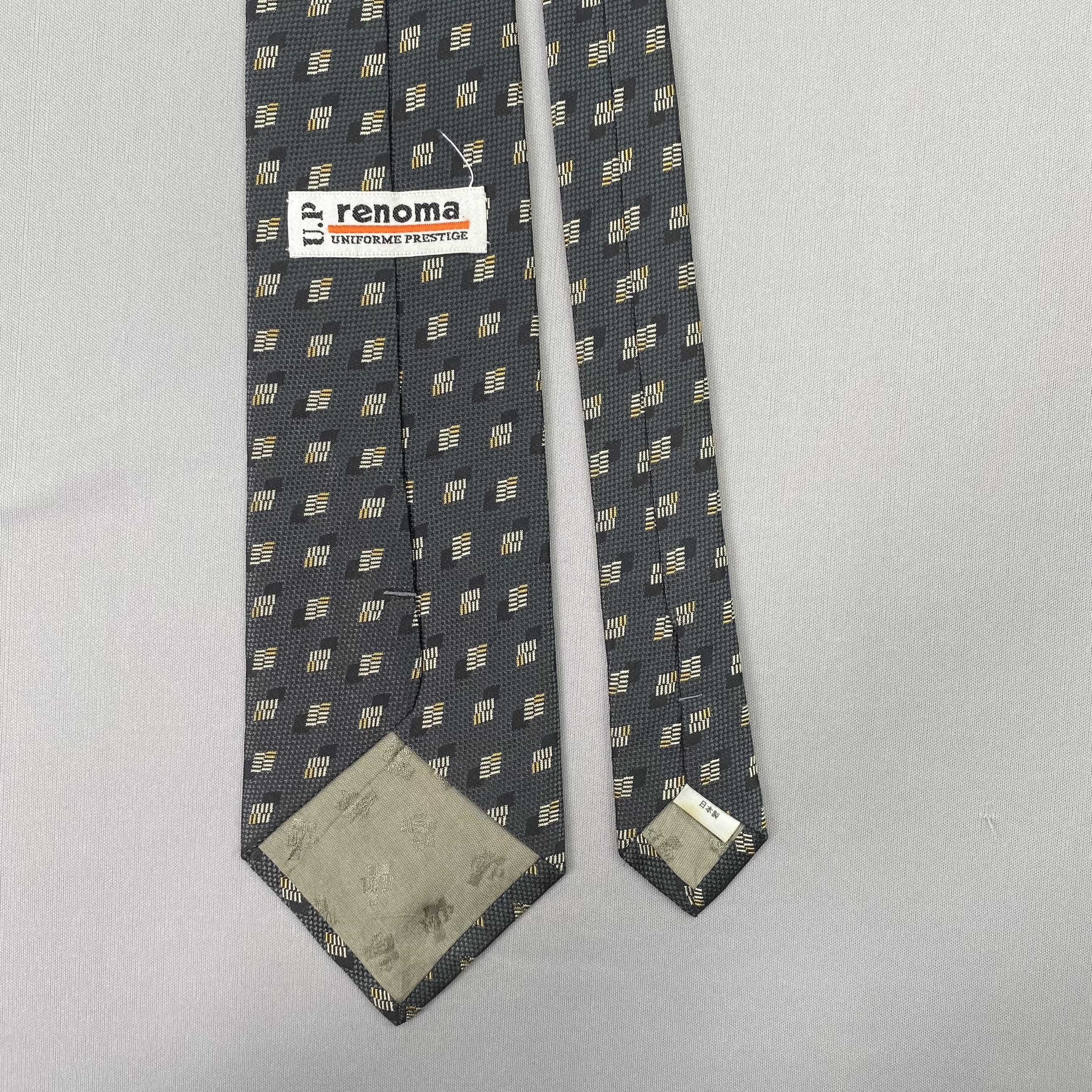 Renoma Vintage Renoma SILK Necktie Cravate Pure Silk Neck Tie Size ONE SIZE - 6 Thumbnail