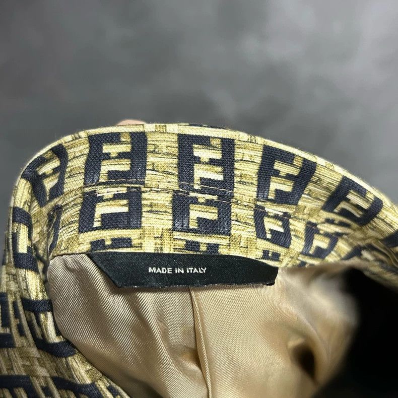 Fendi Fendi Printed Blazer with Gold Pattern Size US M / EU 48-50 / 2 - 6 Thumbnail