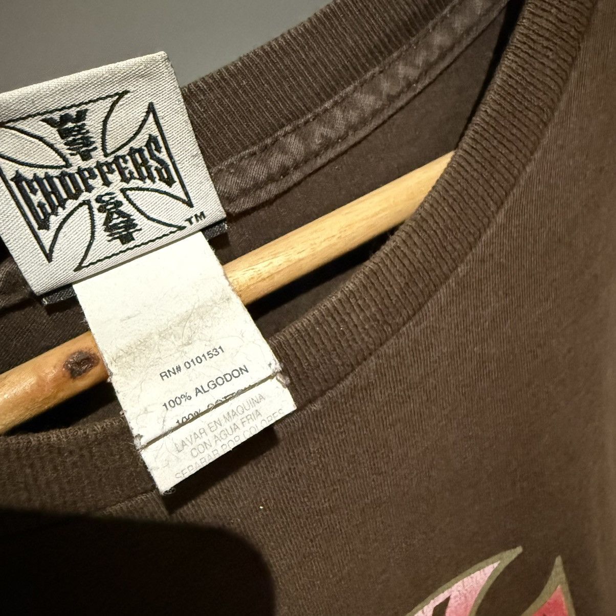 West Coast Choppers 🔥🔥 Vintage 90s Sun Faded West Coast Choppers Tee Size US XXL / EU 58 / 5 - 6 Thumbnail