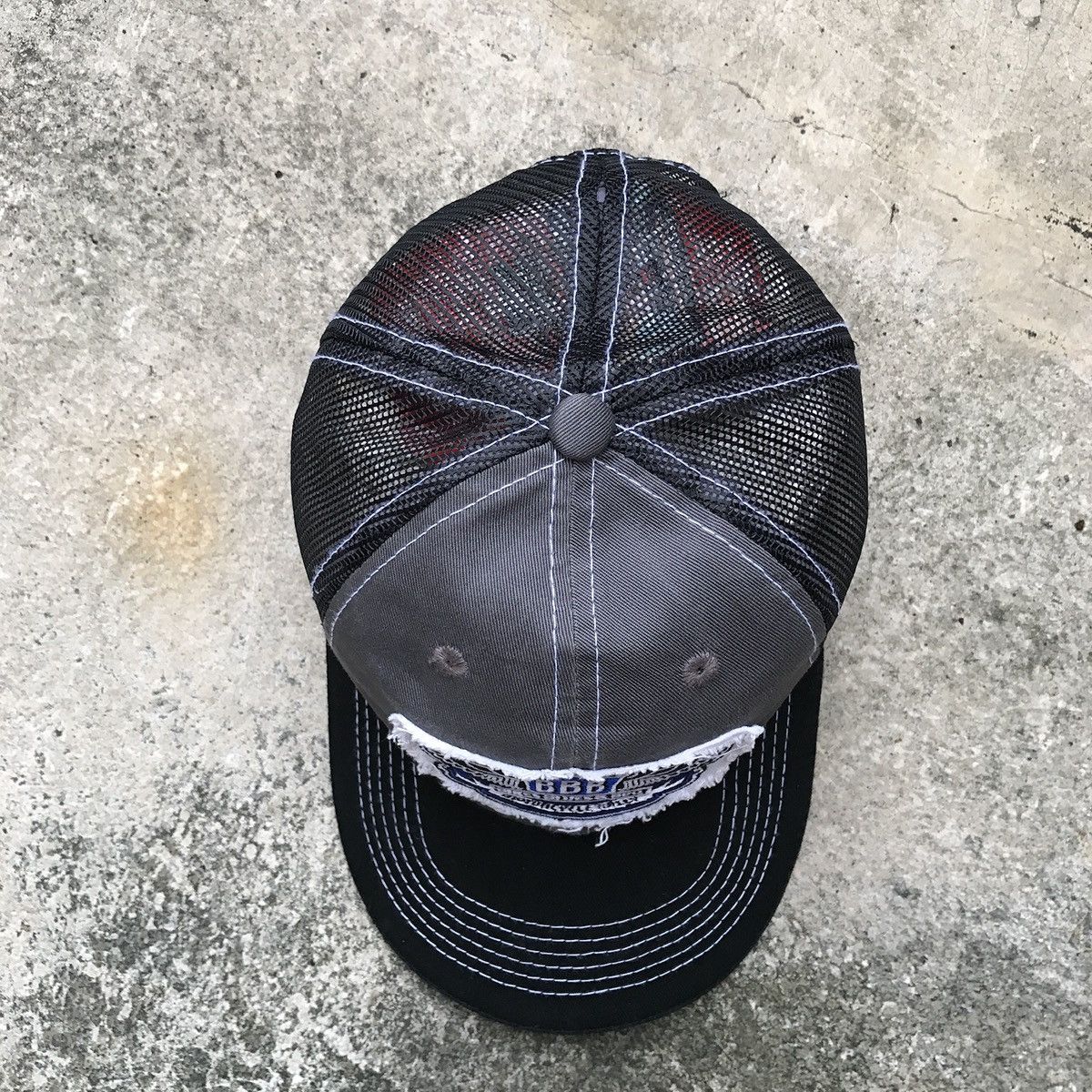 Fox Racing Patchwork BBB bikes hat with usa flag besides visor. Size ONE SIZE - 10 Thumbnail