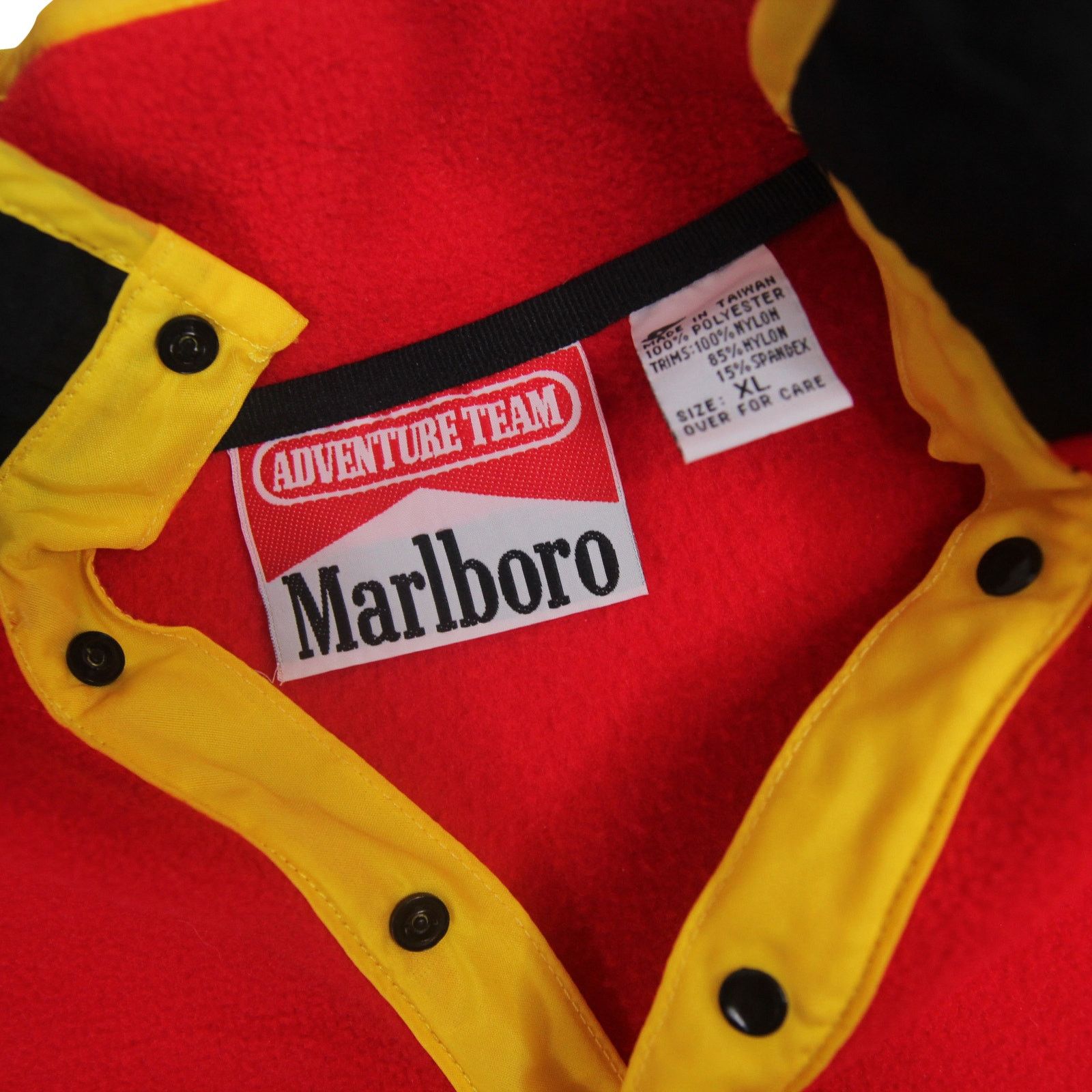 Marlboro × Vintage Vintage Marlboro Snap T Fleece Size US XL / EU 56 / 4 - 4 Thumbnail