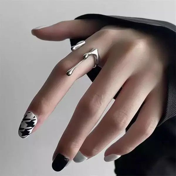 Japanese Brand × Vintage Punk Geometric Irregular Liquid Size ONE SIZE - 1 Thumbnail