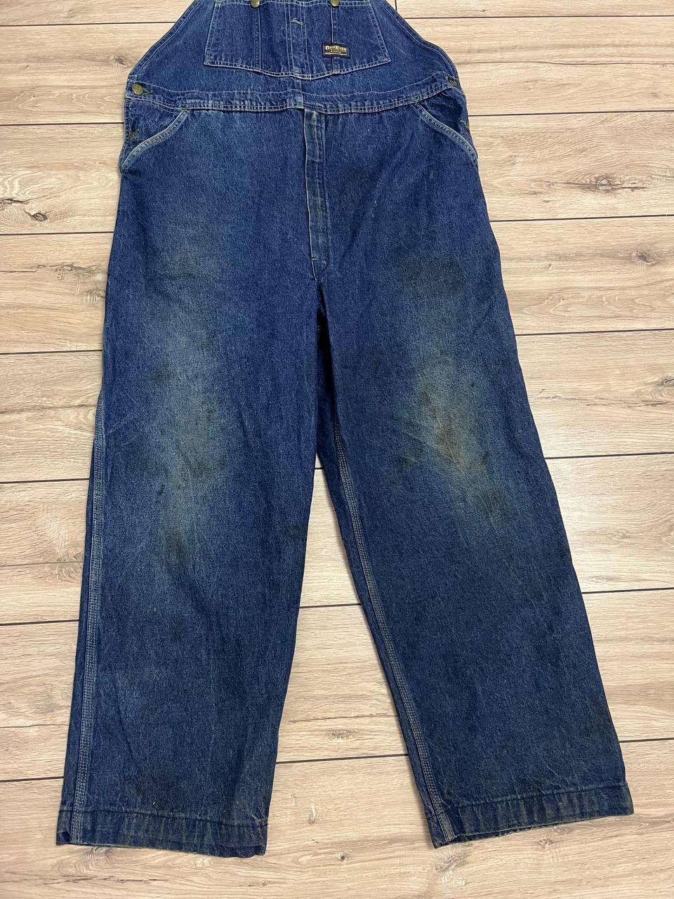 Oshkosh Vintage OshKosh Bgosh Denim Overalls 42x30 USA Union Vestbak Size US 42 / EU 58 - 10 Thumbnail