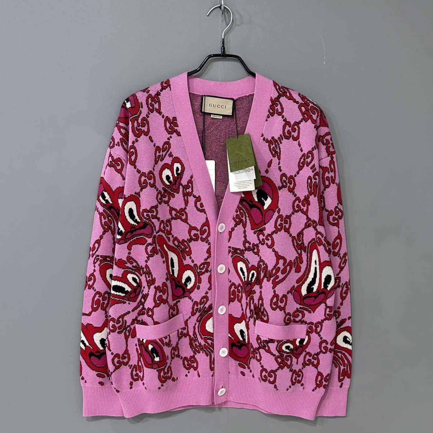 Gucci Gucci Knit Pink Sweater M Women Size M / US 6-8 / IT 42-44 - 1 Thumbnail