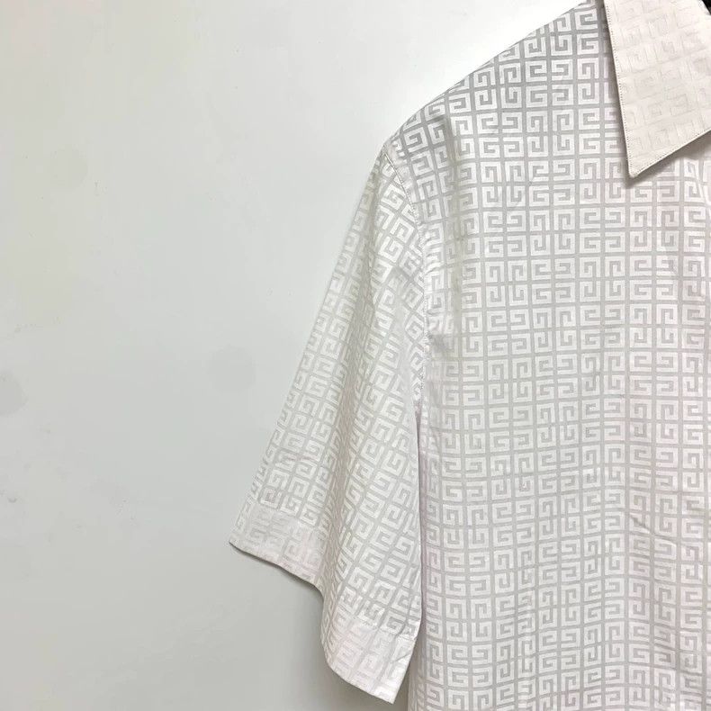 Givenchy Givenchy Size37 Quadruple Pocket Printed Short Sleeve Shirt Size US M / EU 48-50 / 2 - 5 Thumbnail
