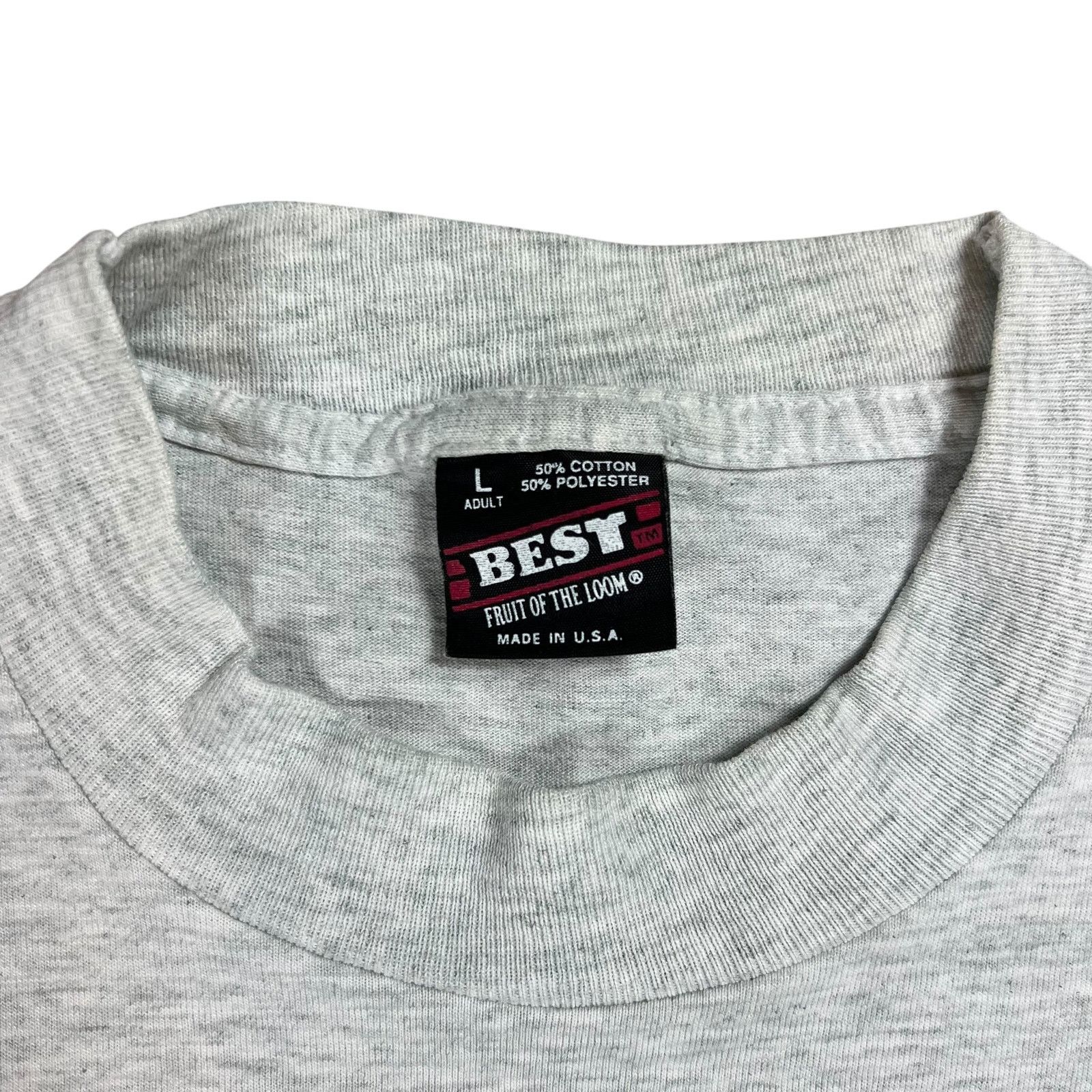 Fruit Of The Loom × Vintage Vintage 80s Hard Luck Cafe American Militarism tee (L) Size US L / EU 52-54 / 3 - 6 Thumbnail
