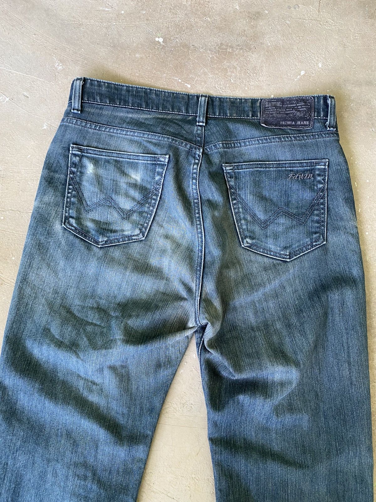 Edwin Edwin Premia Japanese Faded Denim Jeans W33 Size US 33 - 8 Thumbnail