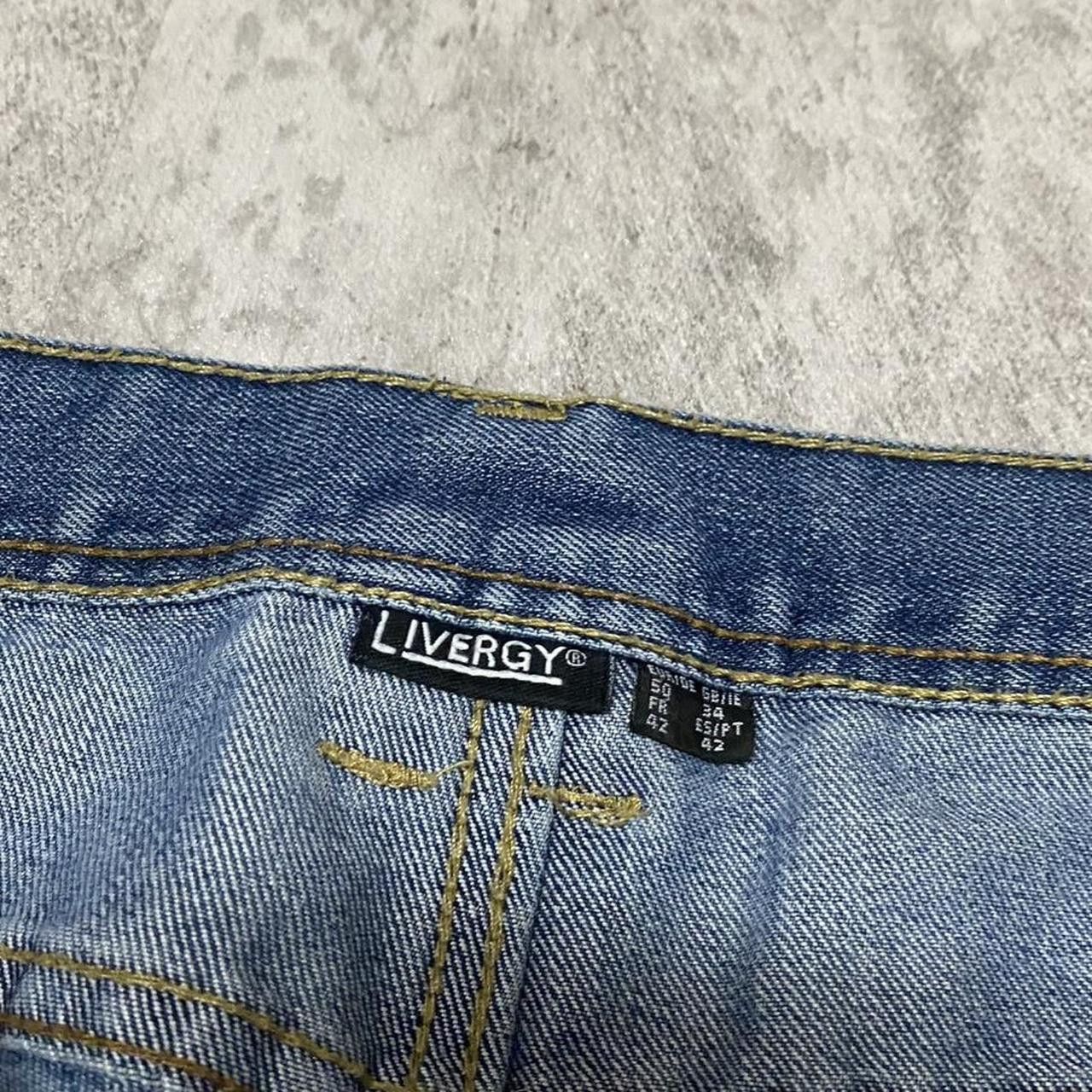Other Blue Livery denim jeans Baggy Vintage y2k rap hip hop Size US 26 / EU 42 - 7 Thumbnail