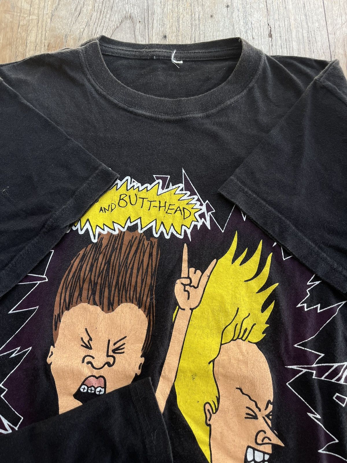 Mtv × Vintage Vintage Beavis And Butt-Head 1994’s MTV Networks Tshirt Size US M / EU 48-50 / 2 - 8 Thumbnail