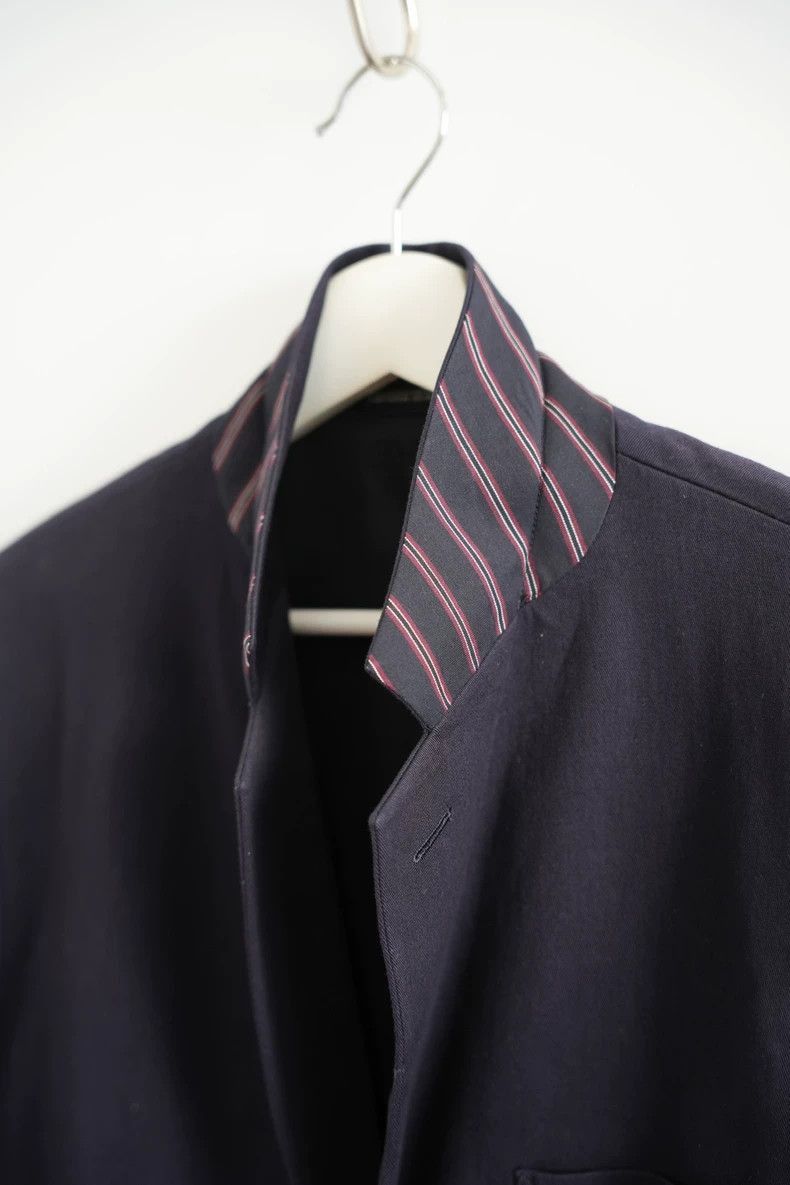 Yohji Yamamoto Yohji Yamamoto Yohji Yamamoto Striped Sleeve Blazer Jacket Size US M / EU 48-50 / 2 - 5 Thumbnail