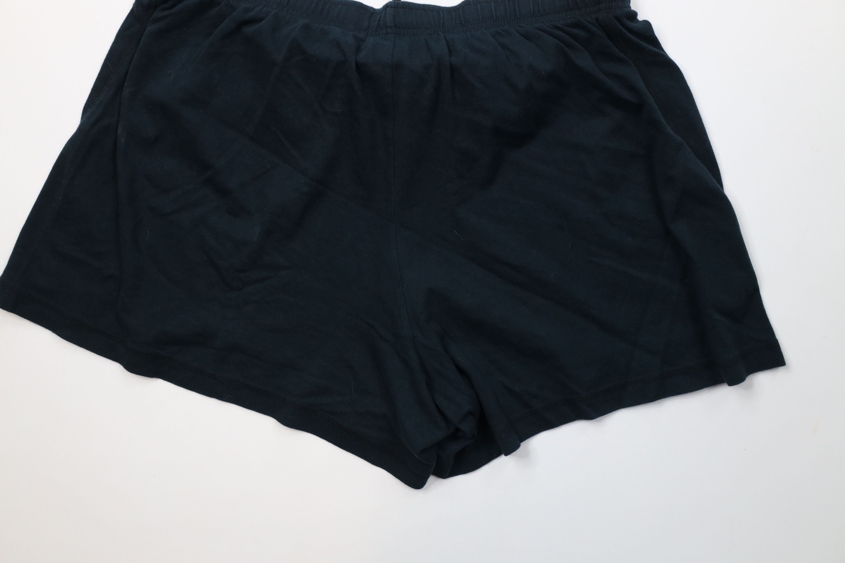 Reebok Vintage 90s Reebok Faded Classic Logo Hot Booty Shorts Black Size 36" / US 14 / IT 50 - 11 Thumbnail
