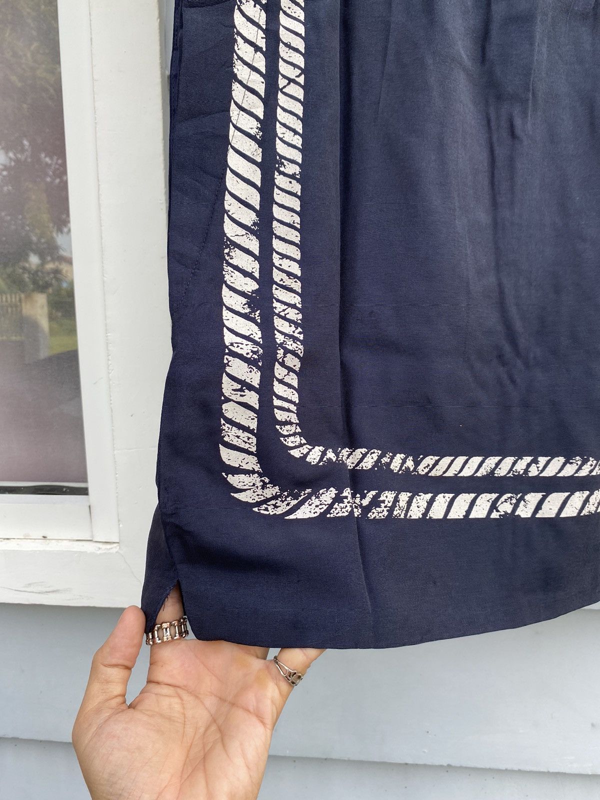 Vintage Ninesix Ny 96 Sailor Rope Design Dress Japanese Style Size ONE SIZE - 18 Thumbnail