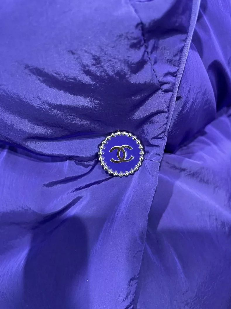 Chanel Chanel Purple down coat Size XS / US 0-2 / IT 36-38 - 3 Thumbnail
