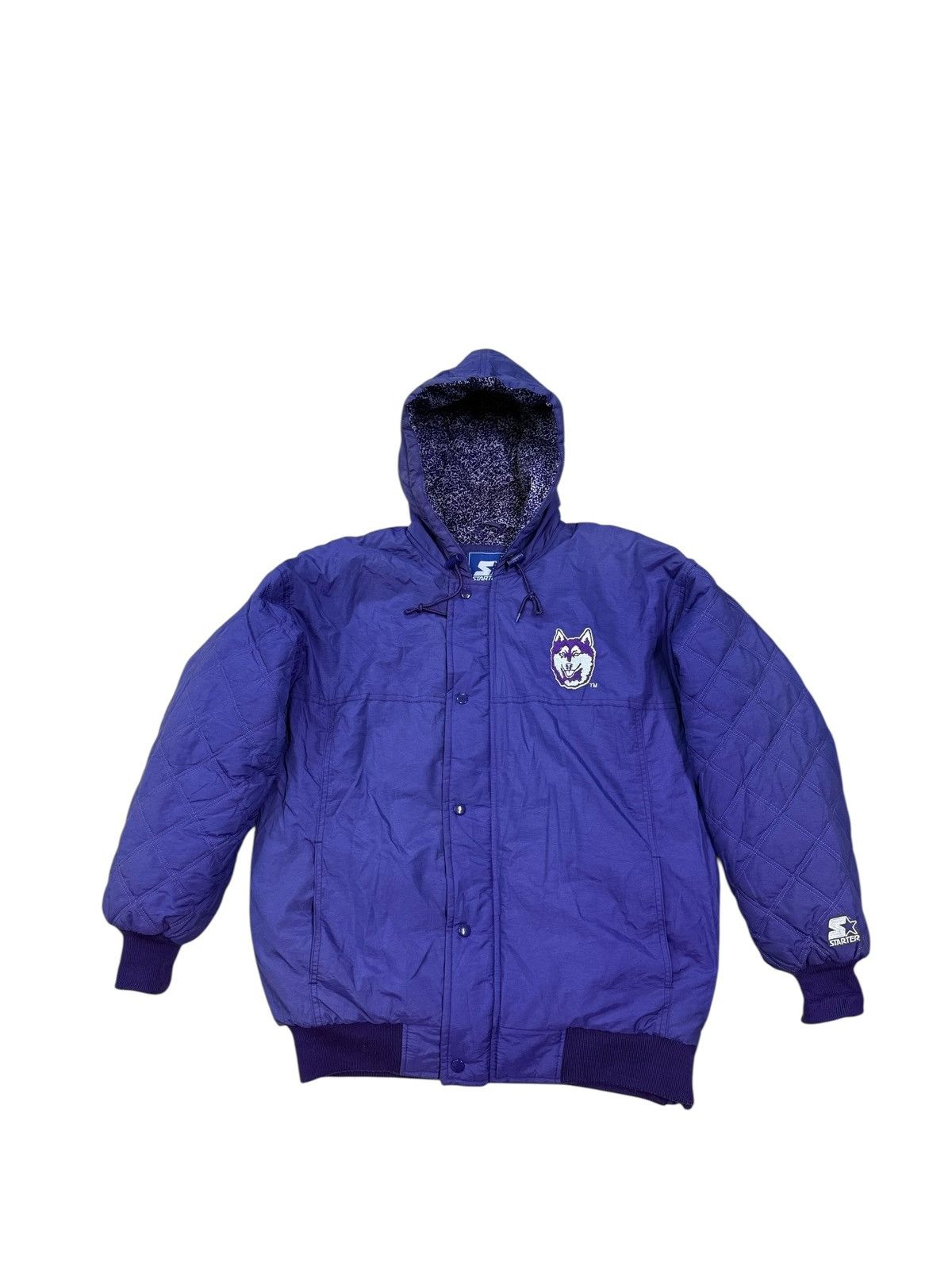 Kanto Starter RARE VINTAGE 90s STARTER HUSKIES PUFFER JACKET Size US XL / EU 56 / 4 - 10 Thumbnail