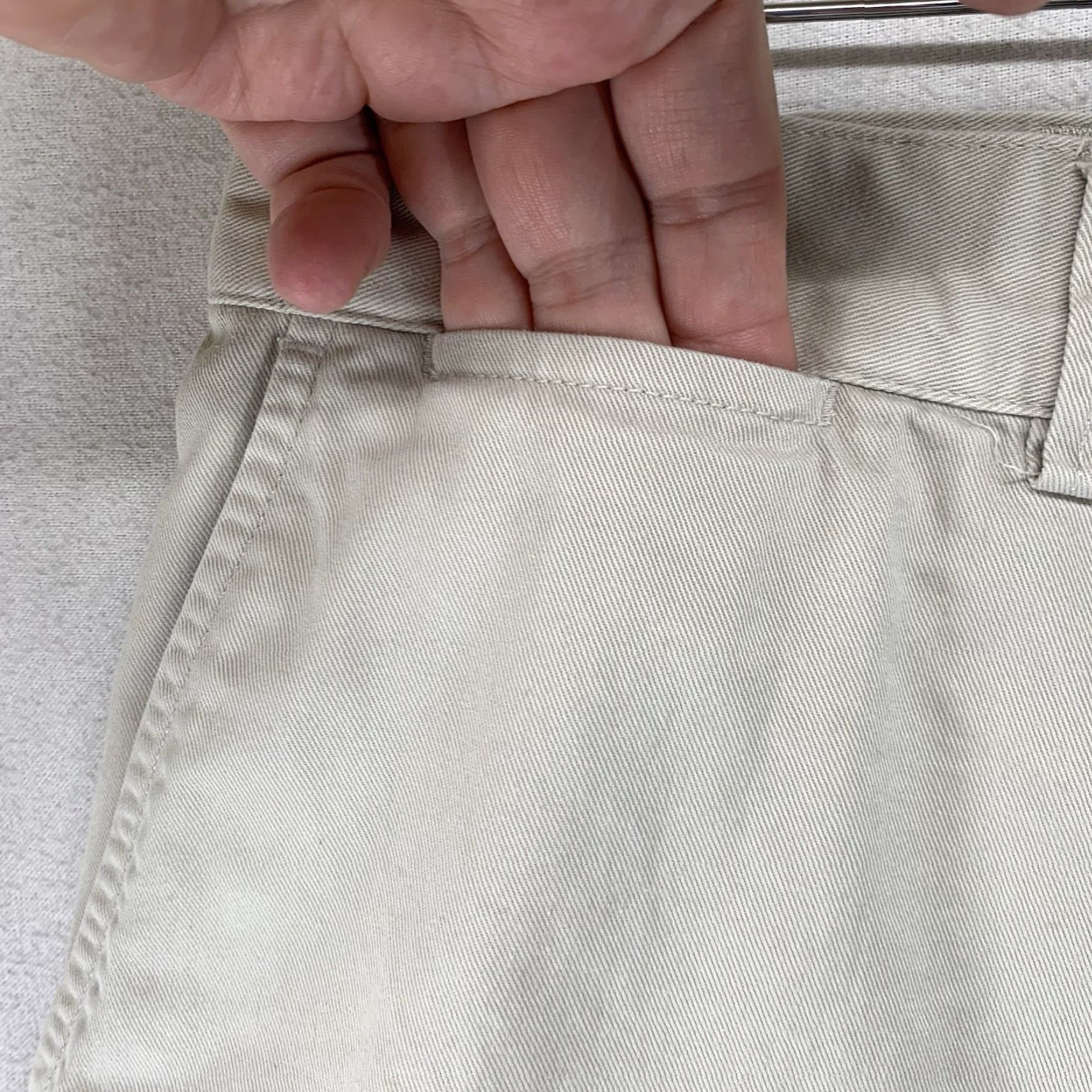 Polo Ralph Lauren VINTAGE Polo Ralph Lauren Men's Chino Shorts 40 x 8.5 Cotton Casual Summer Beige Size US L / EU 52-54 / 3 - 6 Thumbnail