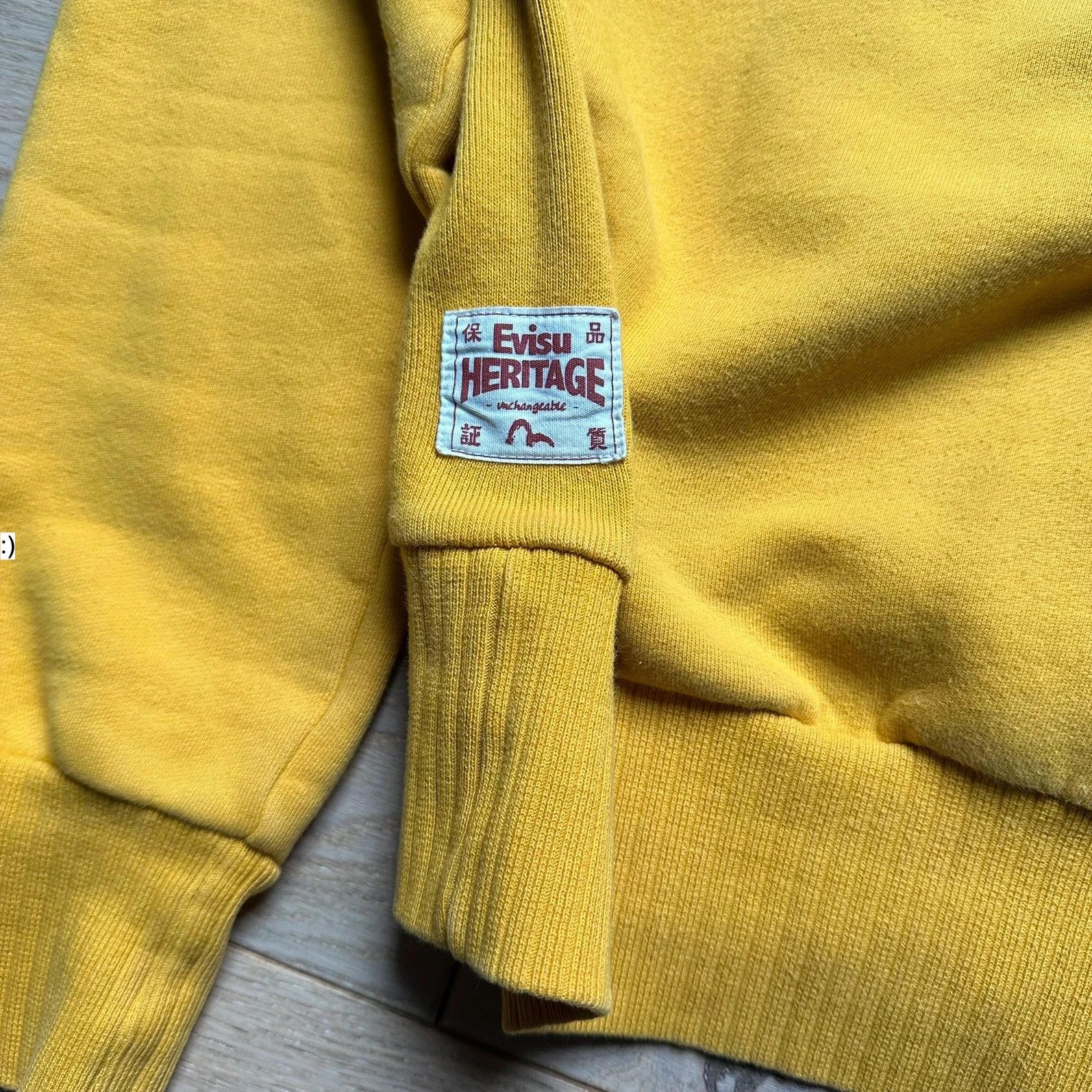 Evisu Sweatshirt Crewneck Evisu Yellow Size US M / EU 48-50 / 2 - 6 Thumbnail