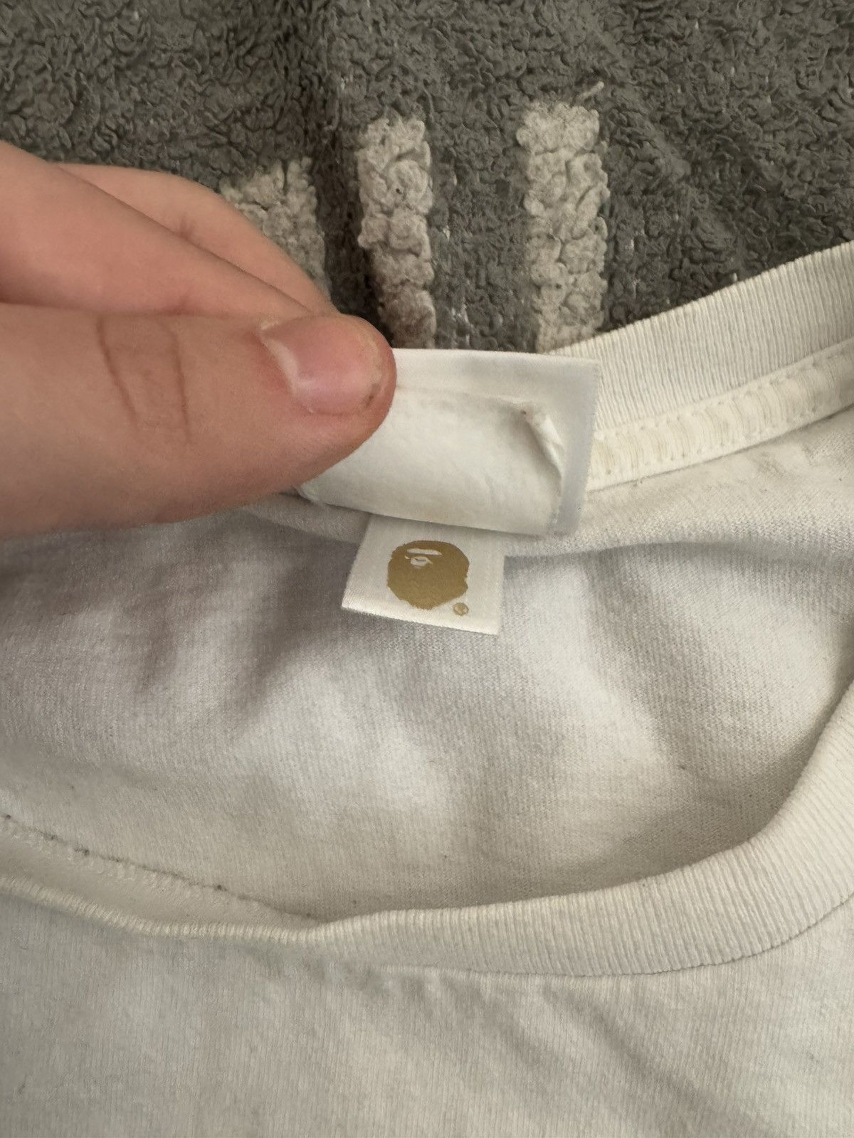 Bape bape baby milo t shirt Size US XL / EU 56 / 4 - 3 Thumbnail