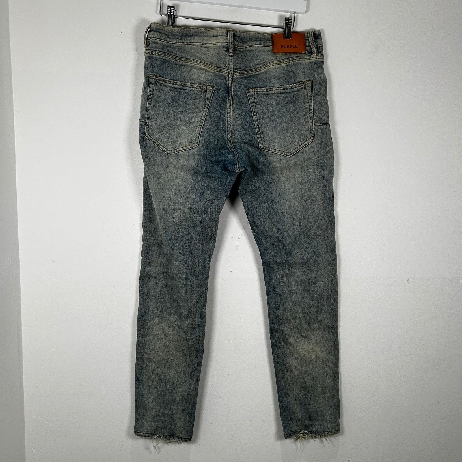 Purple Brand Purple Lightwash Blue Denim Jeans Size 32 Size US 32 / EU 48 - 2 Thumbnail