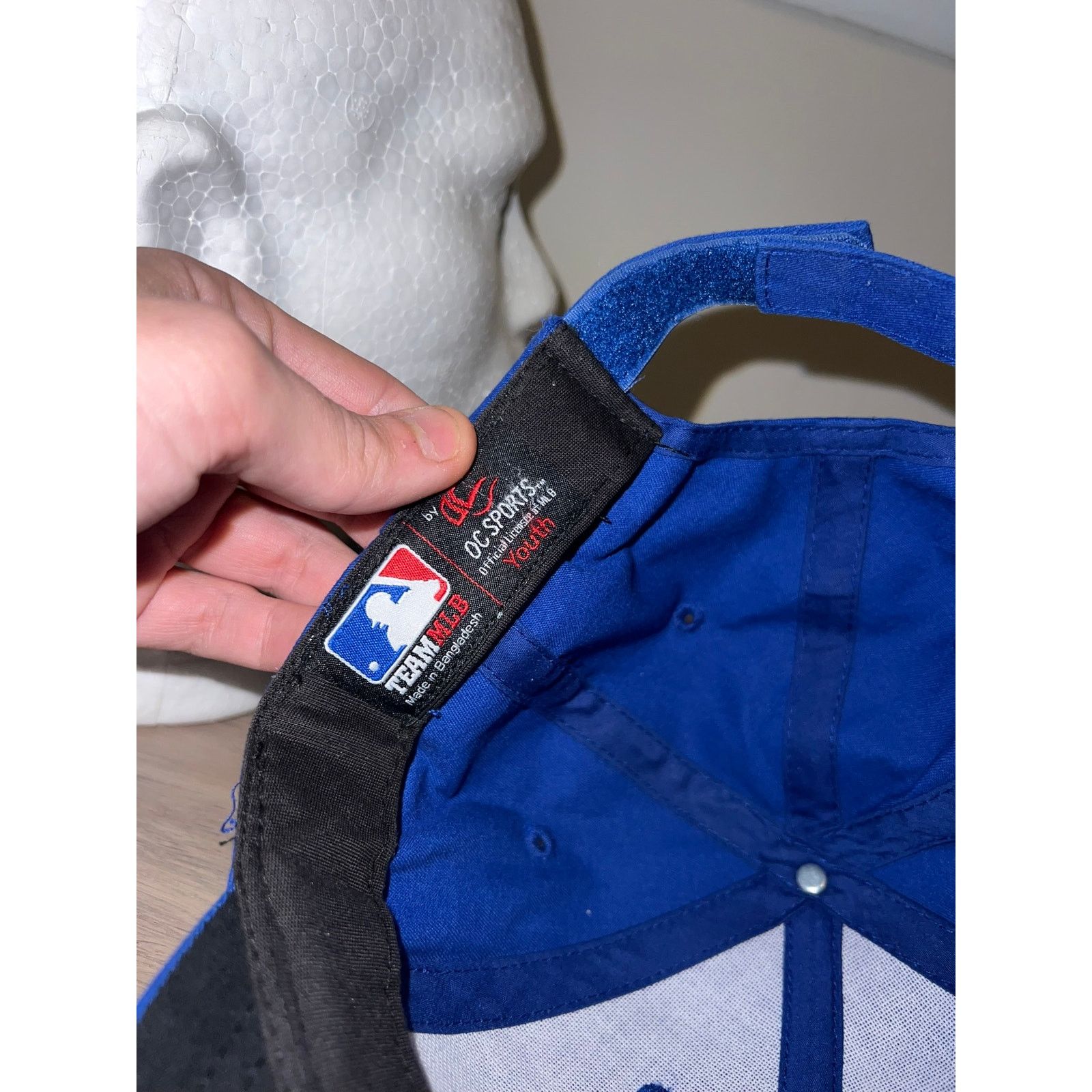 MLB Youth Chicago Cubs Hat MLB Baseball Blue Cap Children Kid's Size ONE SIZE - 7 Thumbnail