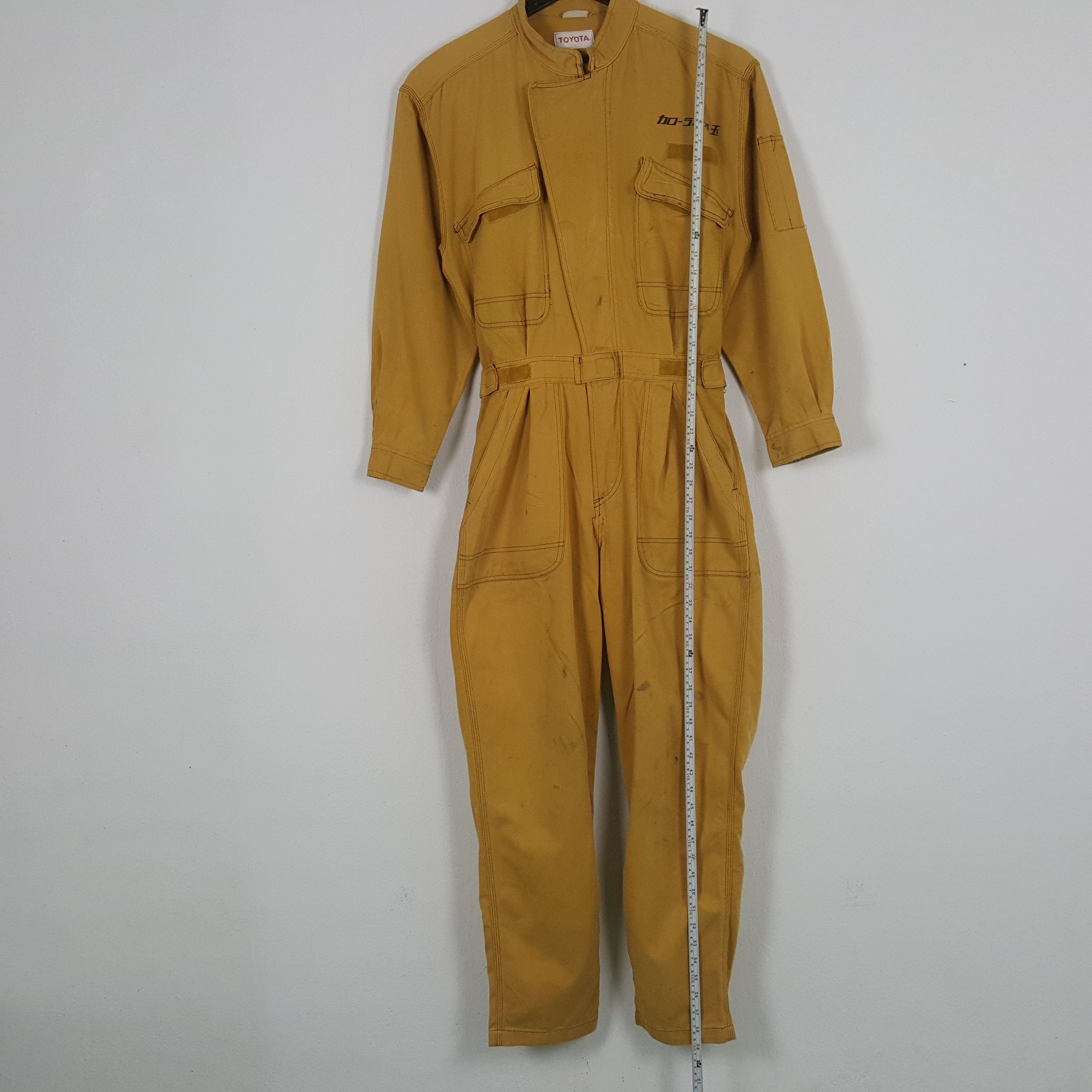 Vintage TOYOTA Japanese Motorsports Racing Coverall Jacket C286N3 Size US M / EU 48-50 / 2 - 7 Thumbnail