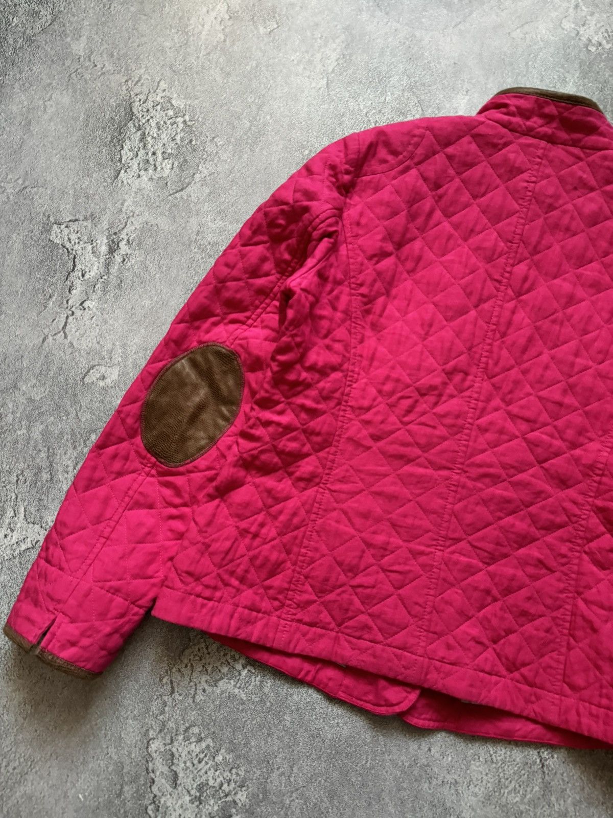 Schneiders Schneiders salzburg pink quilted jacket button up bomber Size L / US 10 / IT 46 - 16 Thumbnail
