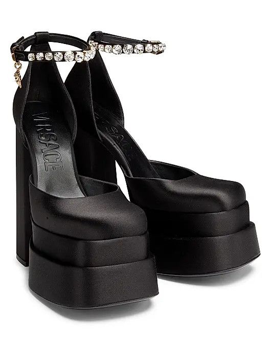 Versace o1y0226 Pumps in Black Size US 10 / IT 40 - 2 Thumbnail