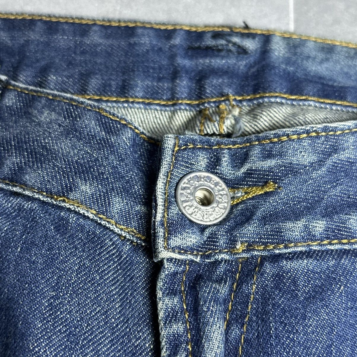 Replay 00s Replay Floral Bird Embroidery Straight Jeans Size 30" / US 8 / IT 44 - 4 Thumbnail