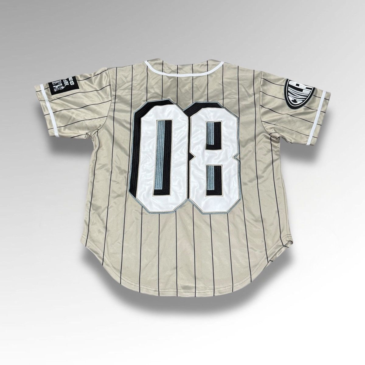 Civil Regime Civil Regime Striped Baseball Jersey Size US L / EU 52-54 / 3 - 2 Thumbnail