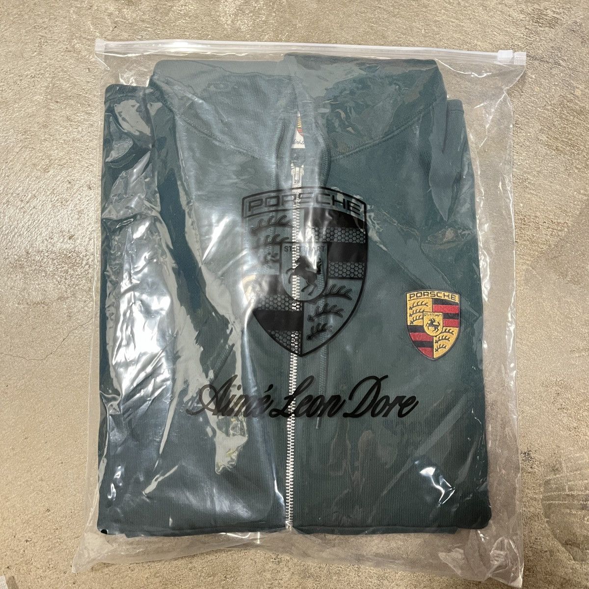 Aime Leon Dore Aime Leon Dore Porsche Full Zip Hoodie Sweatshirt Pine Grove Size US L / EU 52-54 / 3 - 1 Thumbnail