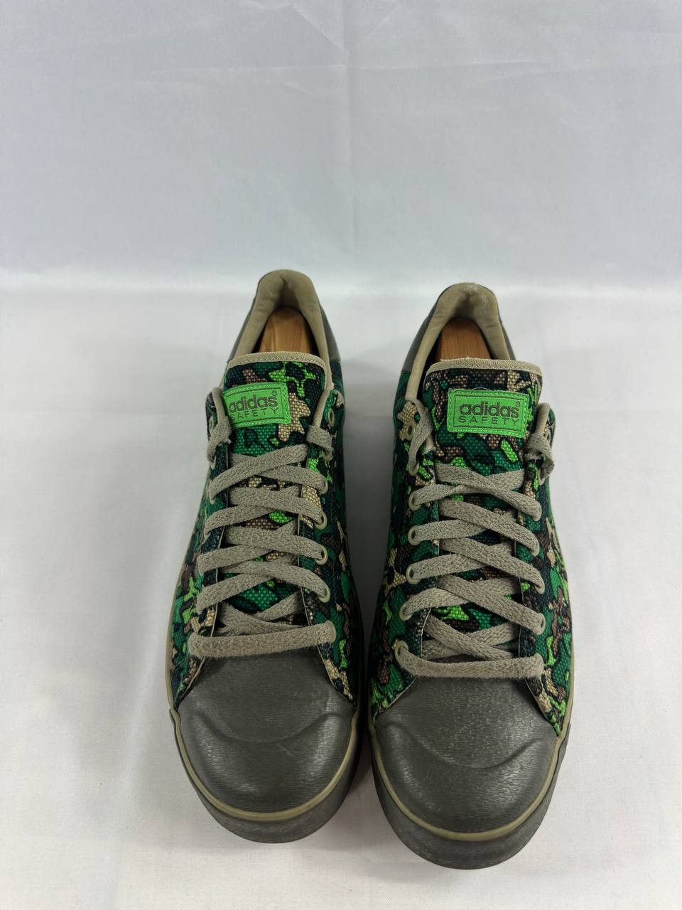 Adidas RARE Adidas Stan Smith Safety 2006 Camo Green Size US 11 / EU 44 - 3 Thumbnail